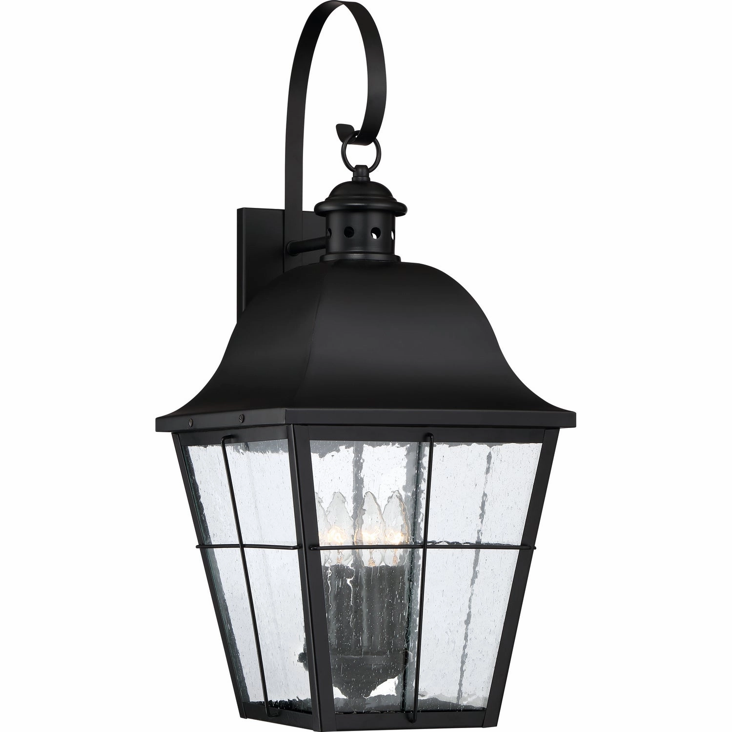Millhouse Four Light Outdoor Wall Lantern Mystic BlackOutdoor wall sconces with motion sensor