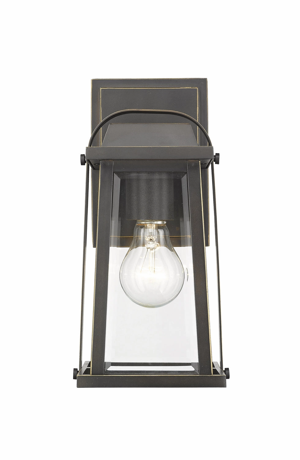 Millworks One Light Outdoor Wall Light Oil Rubbed Bronze
