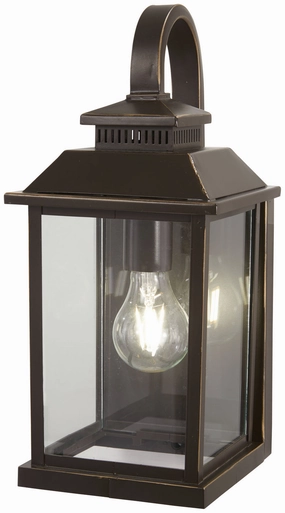 Miner'S Loft One Light Outdoor Wall Mount Oil Rubbed Bronze W/ Gold HighOutdoor wall sconces with motion sensor