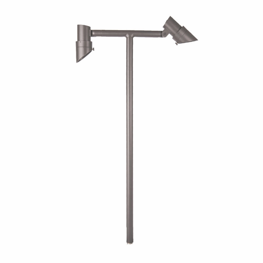 Mini Db Path LED Path Light Bronze On AluminumDecorative outdoor post lights