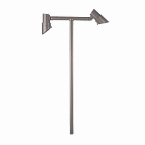 Mini Db Path LED Path Light Bronze On AluminumDecorative outdoor post lights
