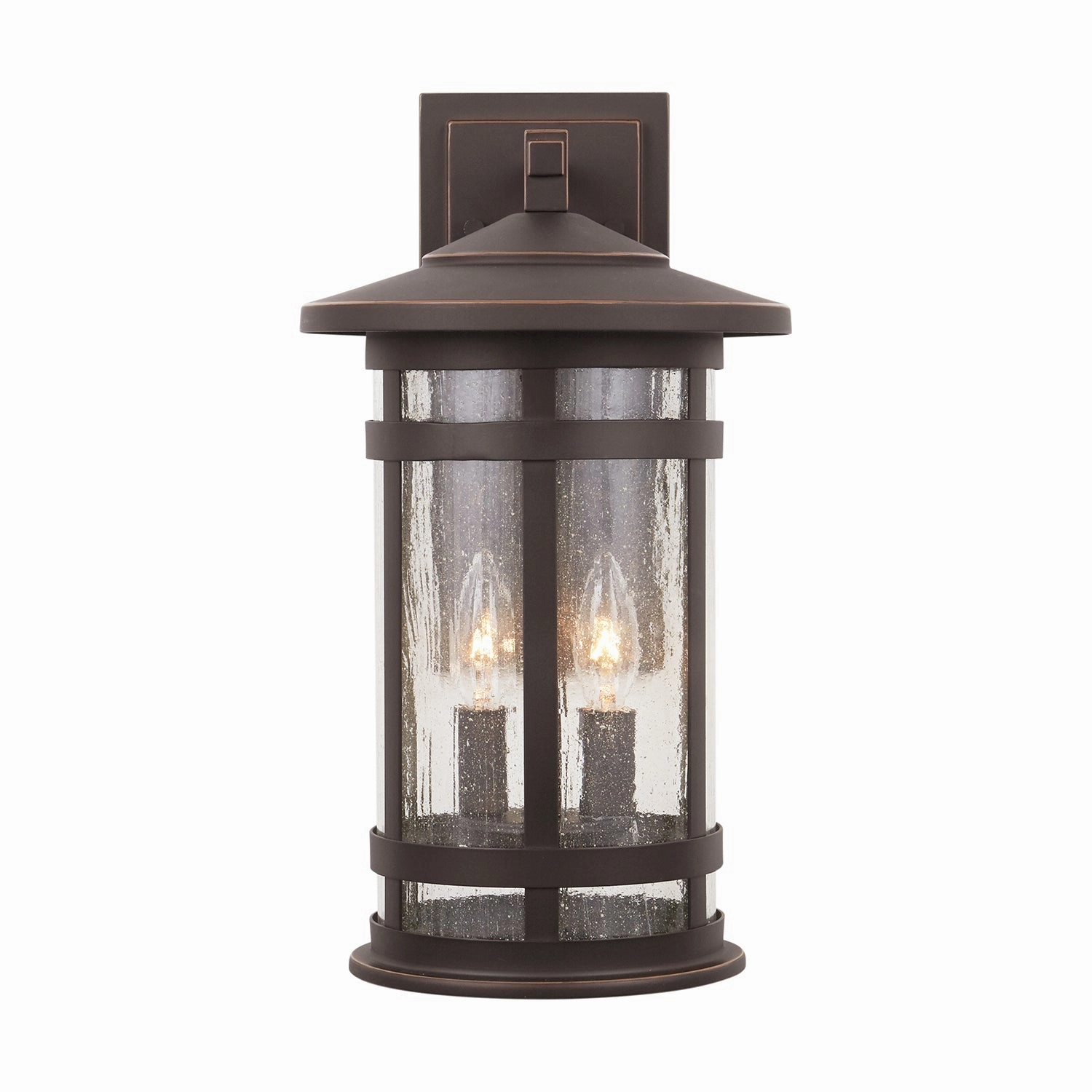 Mission Hills Two Light Outdoor Wall Lantern Oiled BronzeOutdoor wall sconces with motion sensor