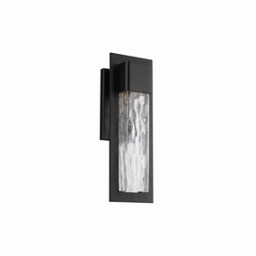 Mist LED Outdoor Wall Sconce BlackOutdoor wall sconces with motion sensor