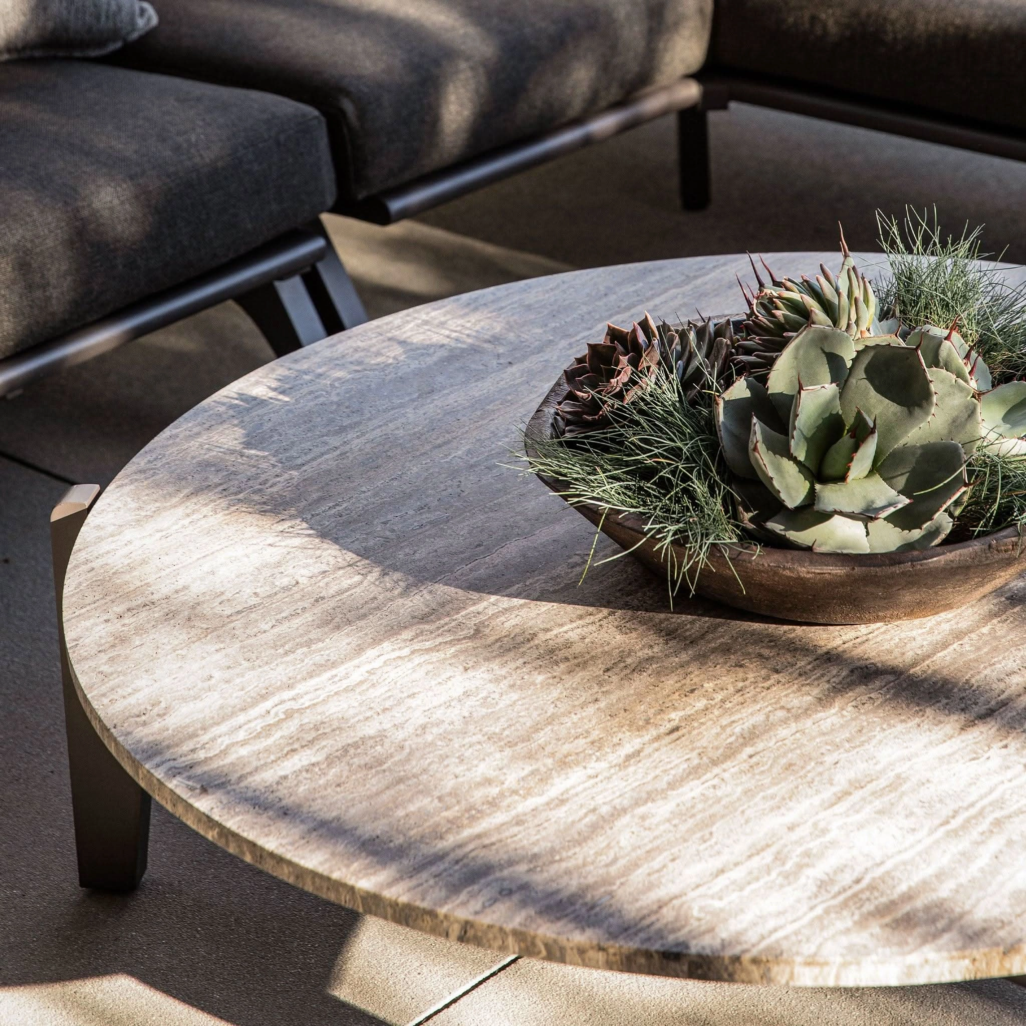 MLB Aluminum Round Coffee Table