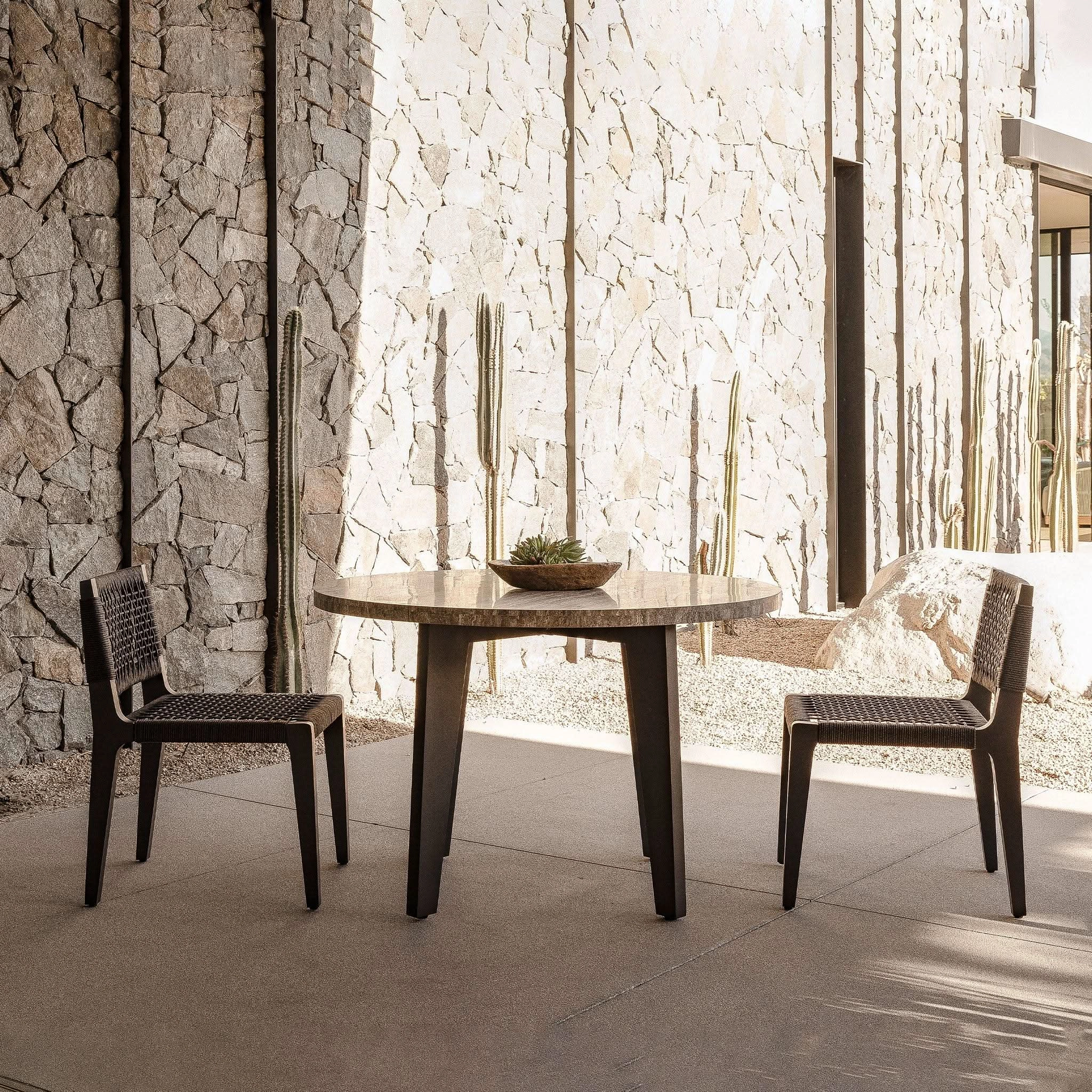 MLB Aluminum Round Dining Table