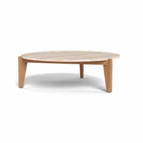Mlb Teak Round Coffee Tableoutdoor coffee table for patio or lounge