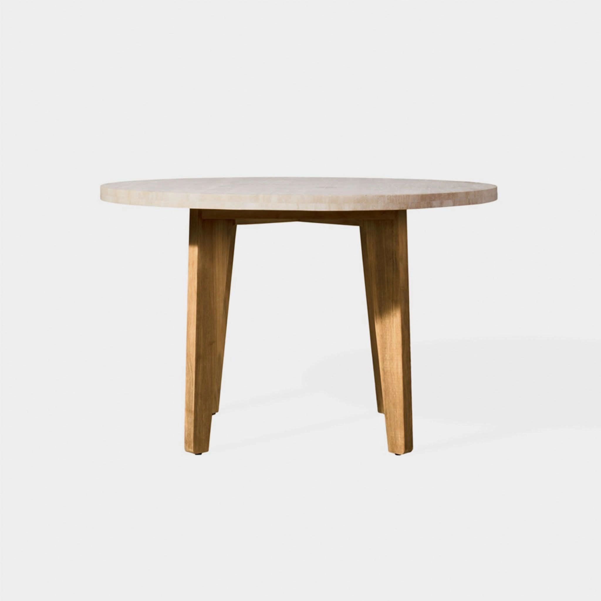 Mlb Teak Round Dining Table 1200