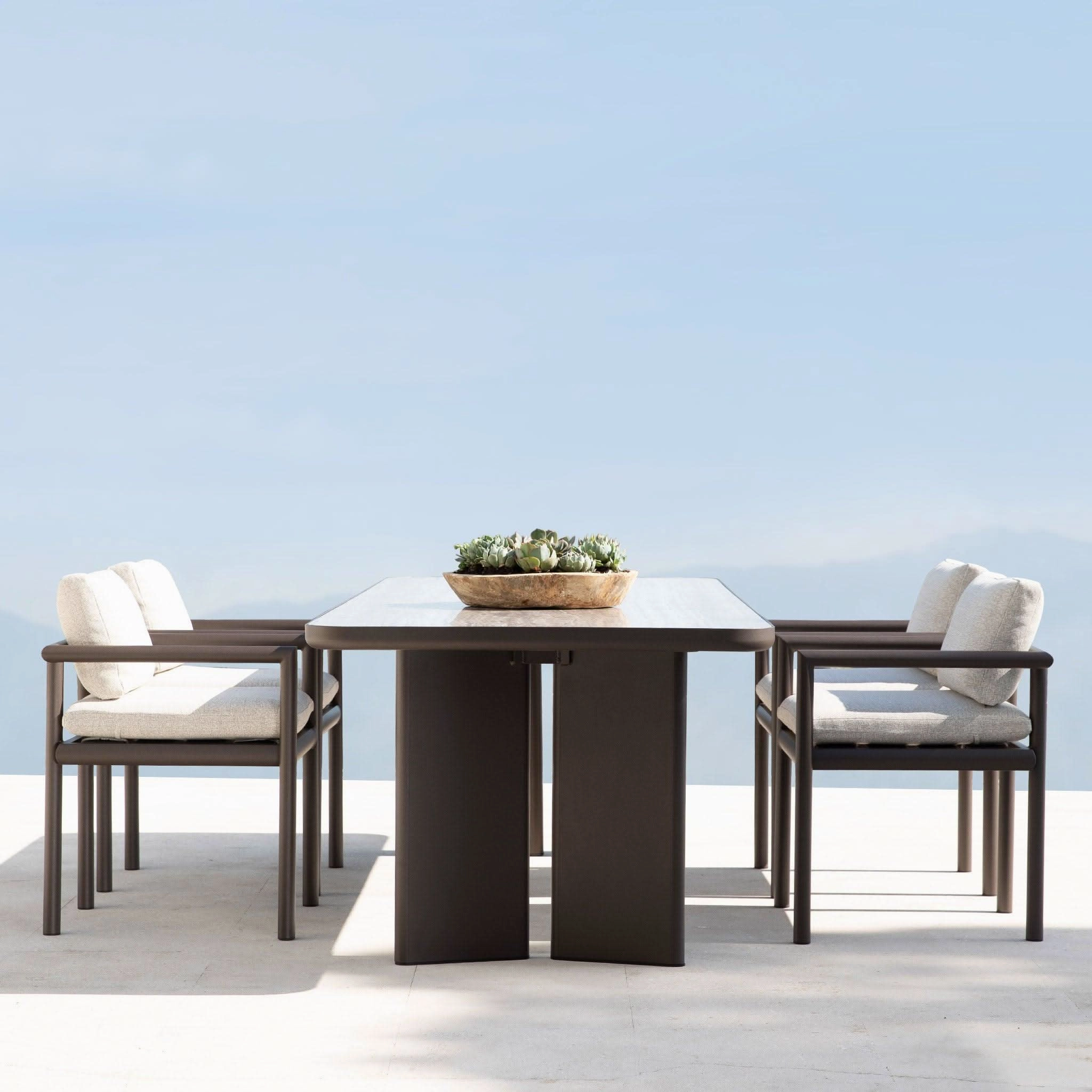 Moab 107" Rectangle Dining Table