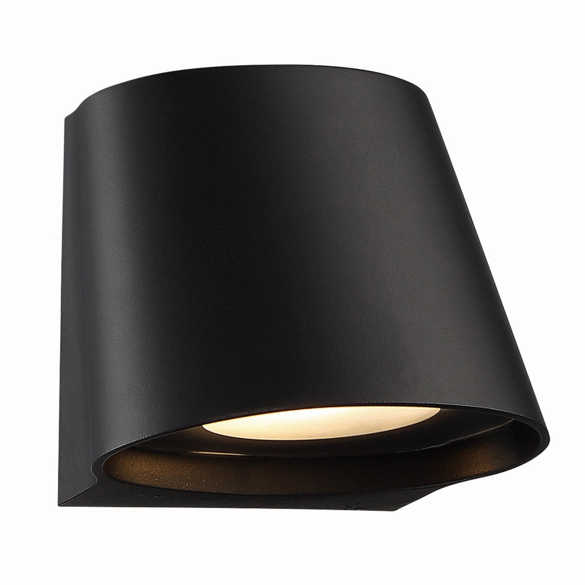 Mod LED Wall Light BlackOutdoor wall sconces with motion sensor