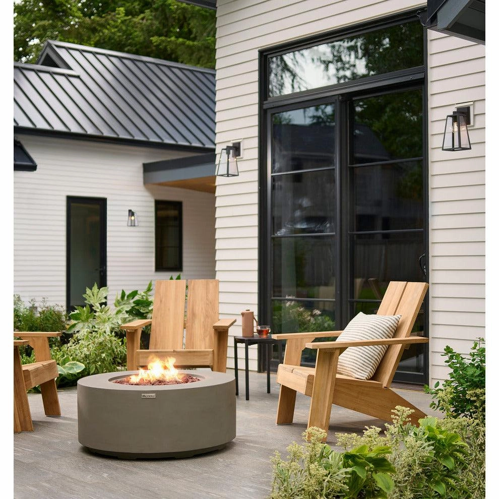 Modeno - Tramore Grey Round Concrete Fire Pit Table OFG132