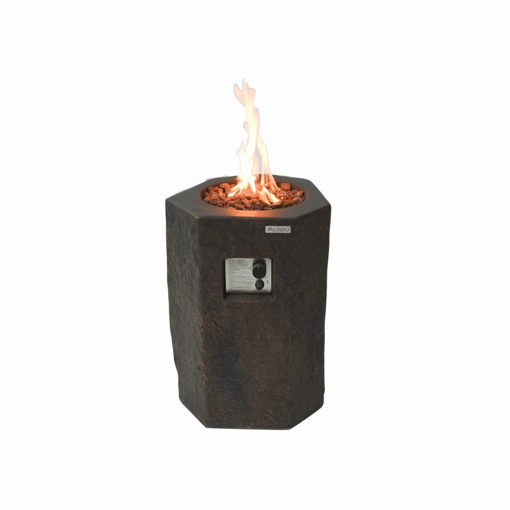 Modeno Basalt Column Fire Pit OFG601-LP