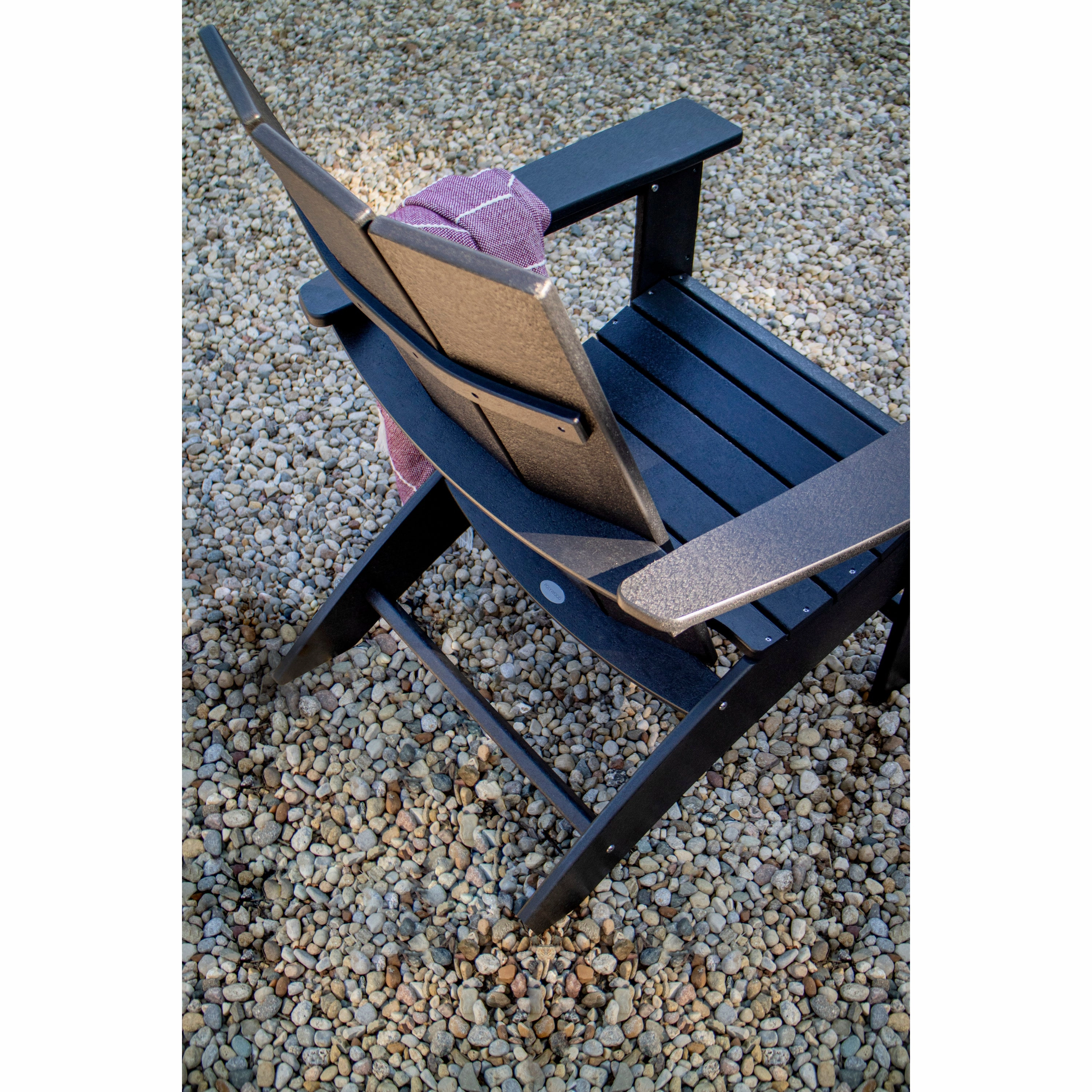 Modern 3-Piece Curveback Adirondack Set