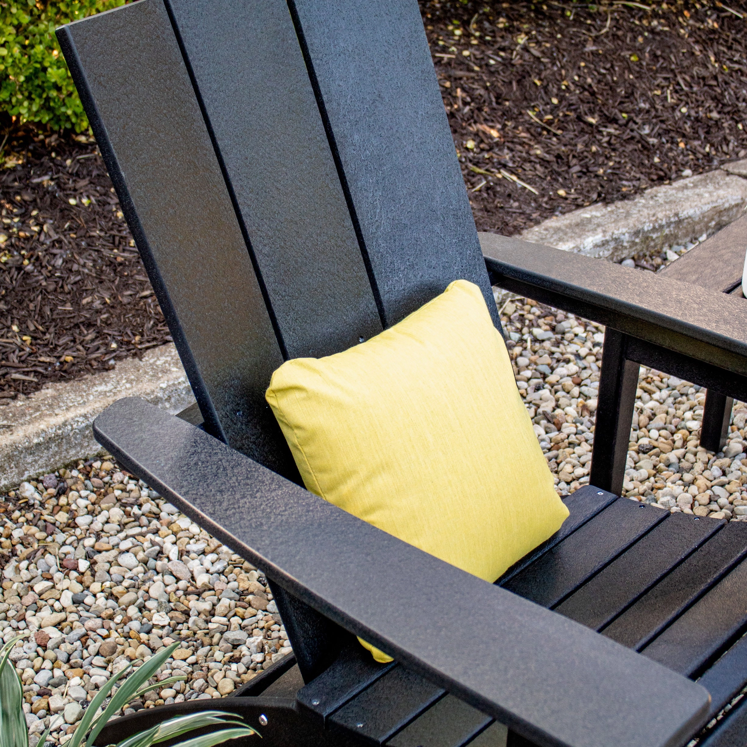 Modern 3-Piece Curveback Adirondack Set