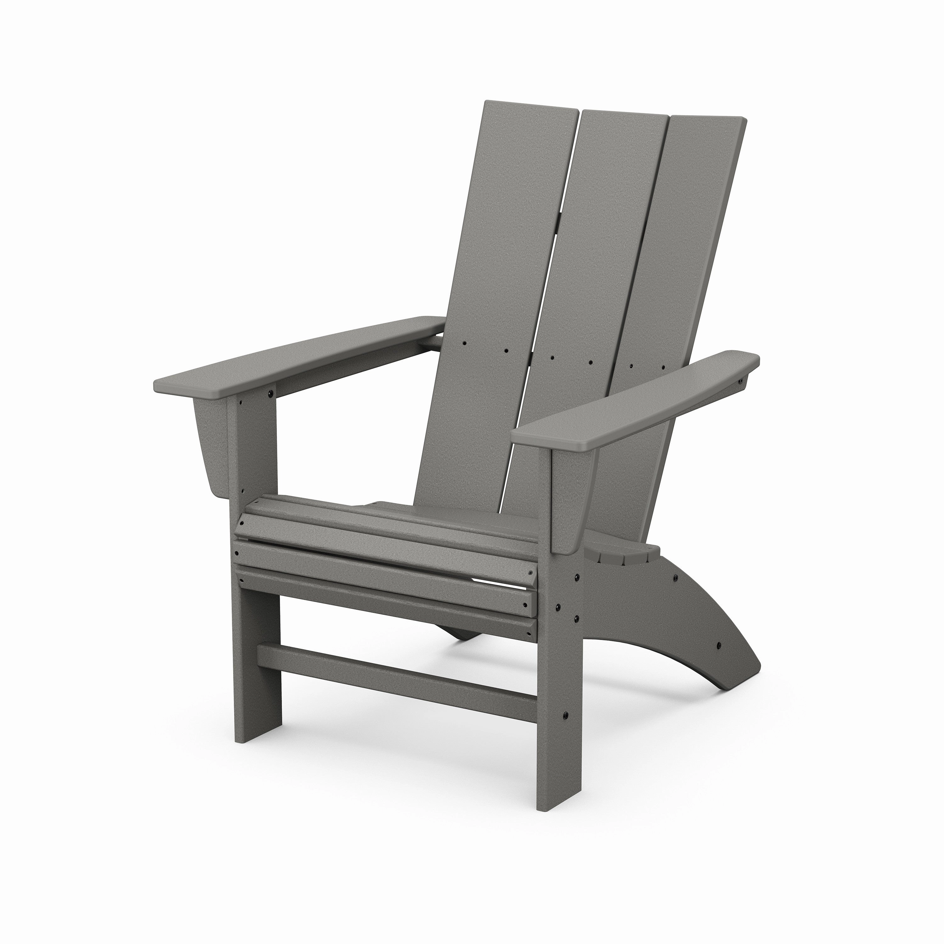 Modern 3-Piece Curveback Adirondack Set