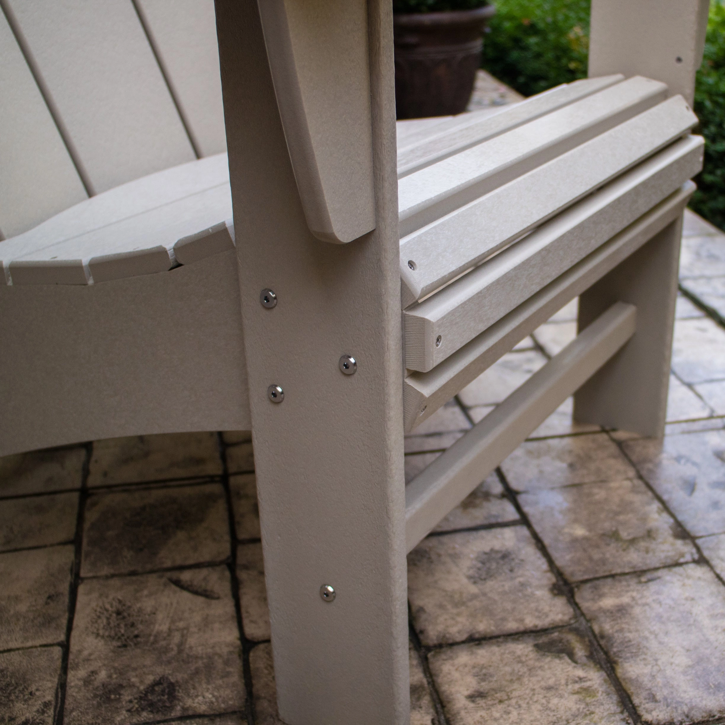 Modern 3-Piece Curveback Adirondack Set
