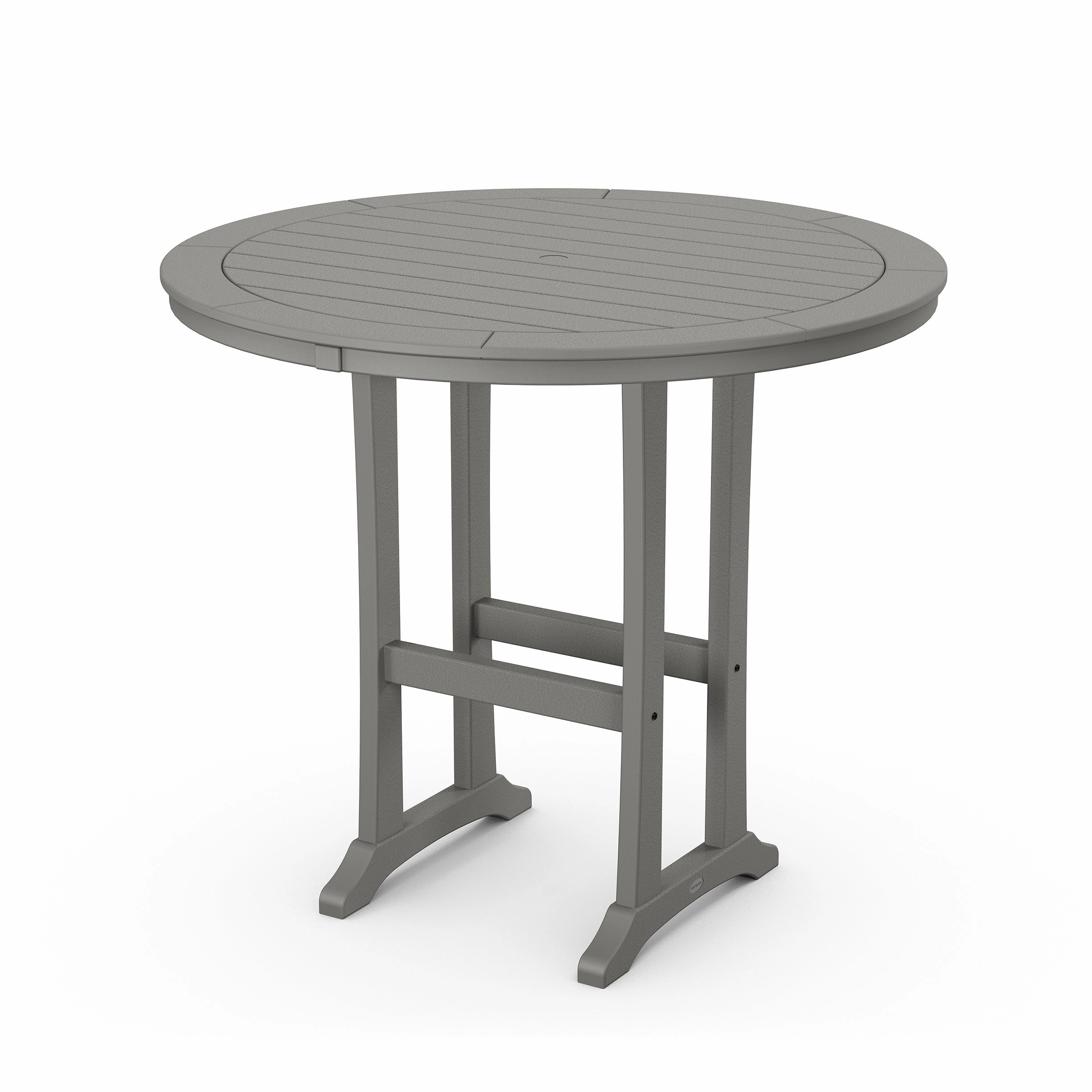 Modern Curveback Adirondack 5-Piece Nautical Trestle Bar Set