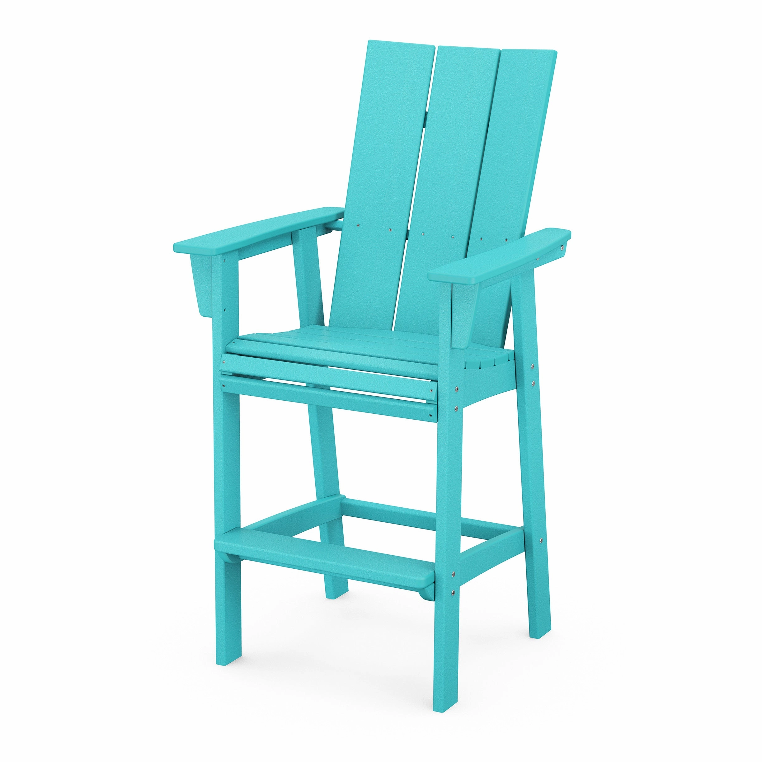 Modern Curveback Adirondack Bar Chair