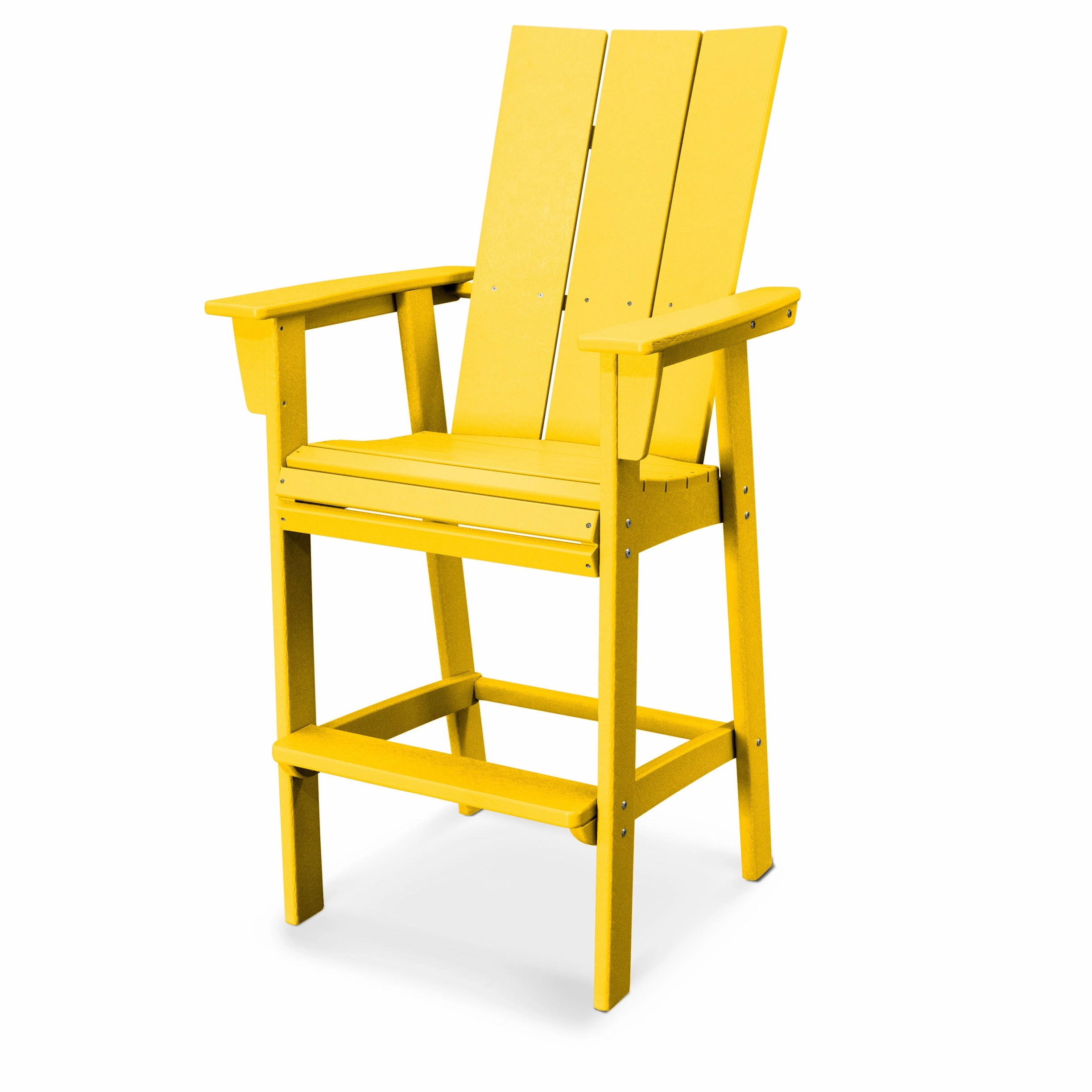 Modern Curveback Adirondack Bar Chair