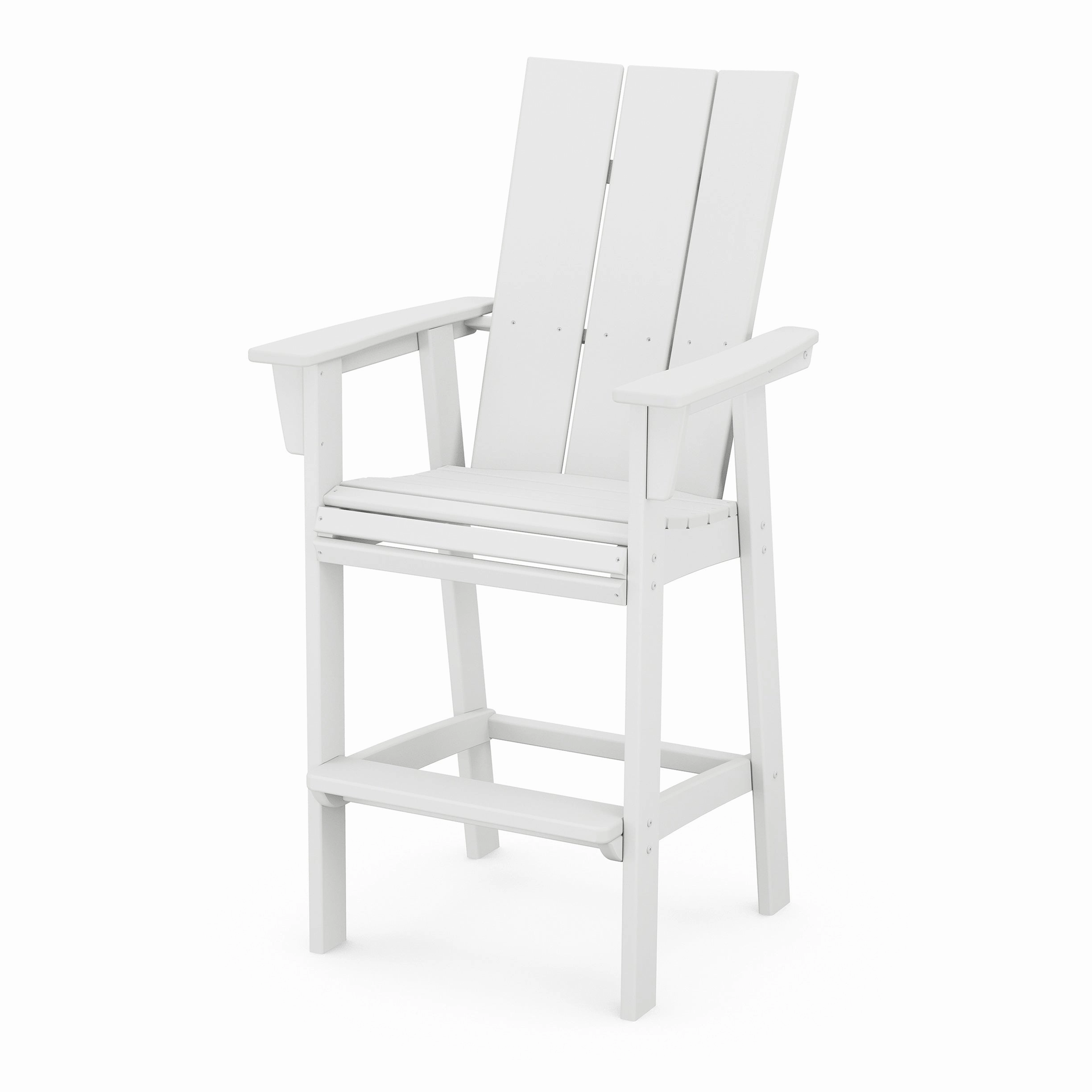 Modern Curveback Adirondack Bar Chair