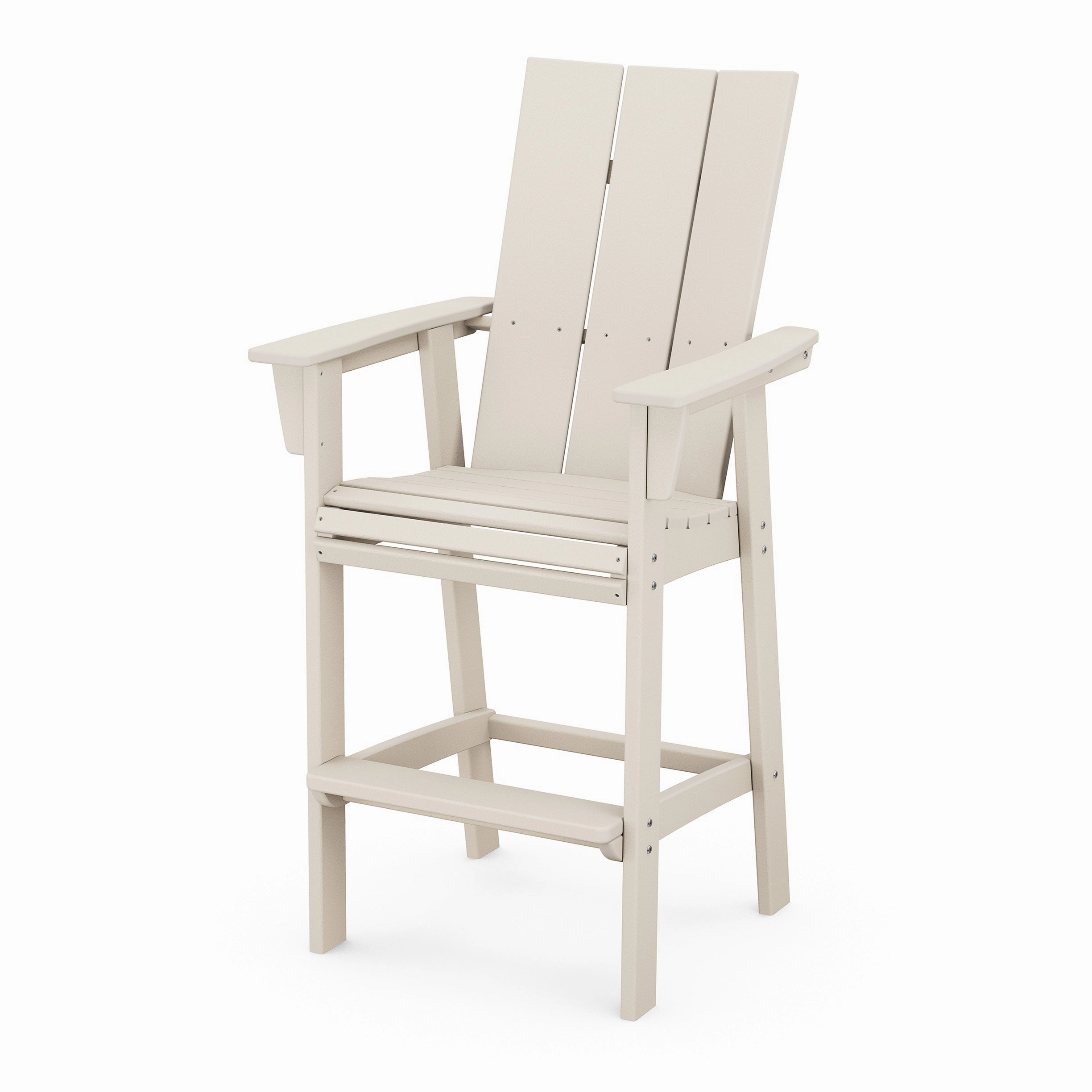Modern Curveback Adirondack Bar Chair