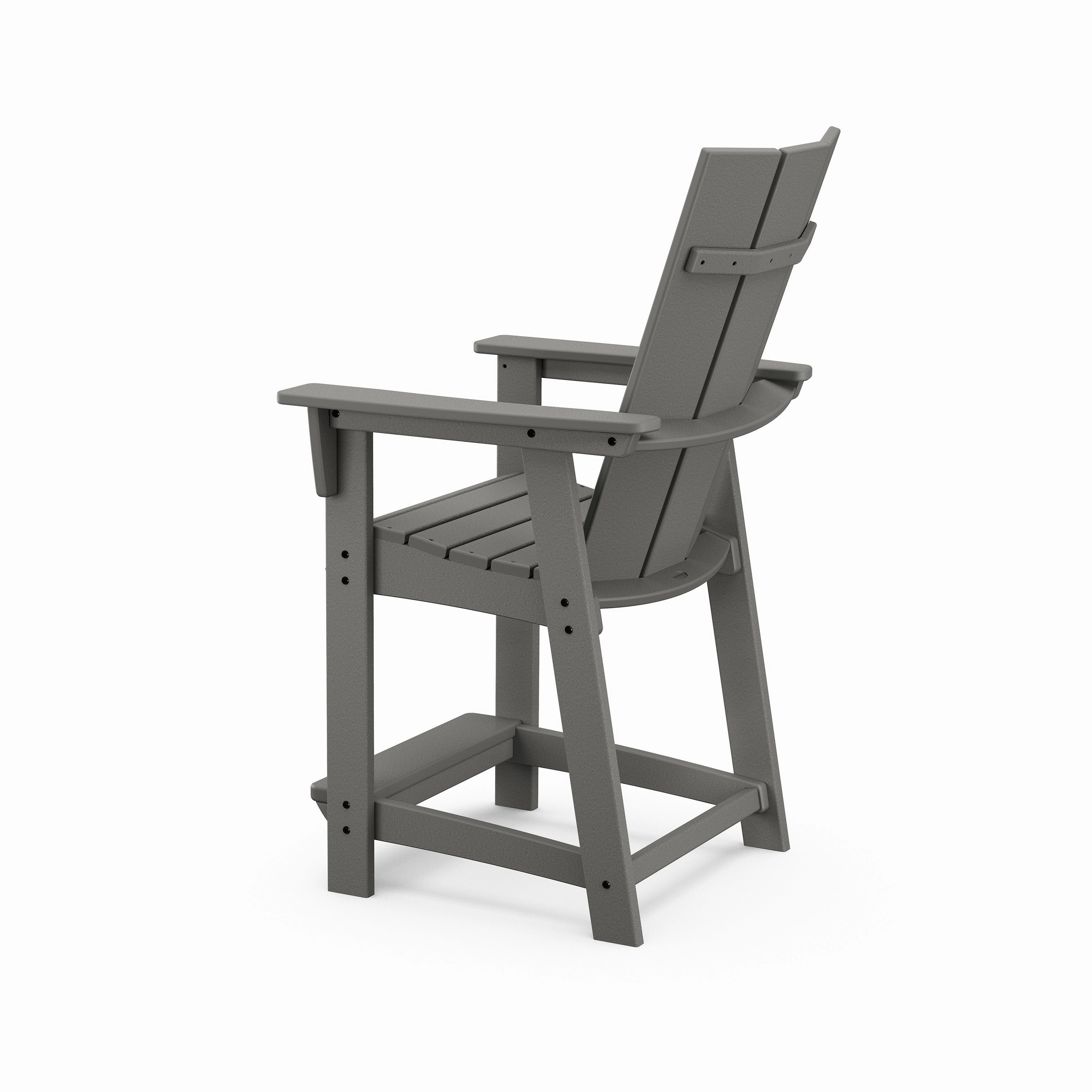 Modern Curveback Adirondack Counter Chair