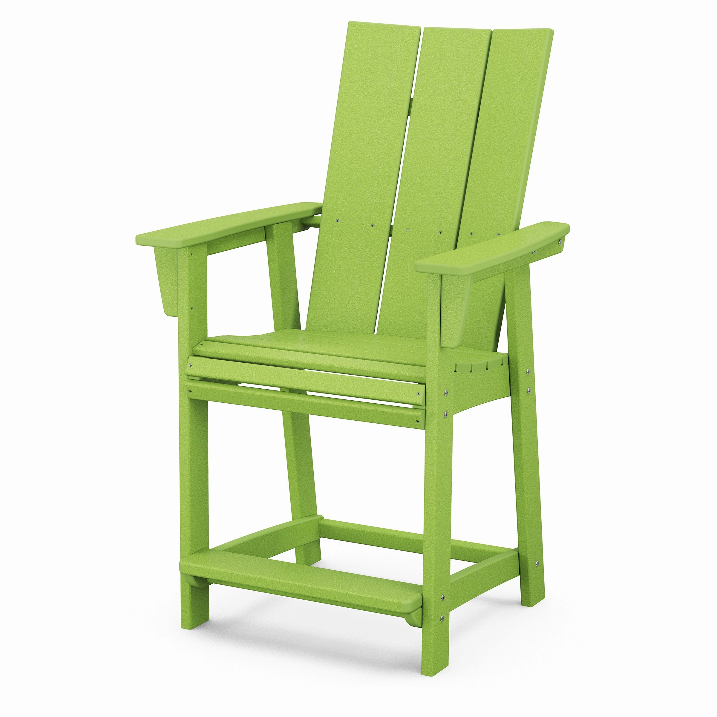 Modern Curveback Adirondack Counter Chair