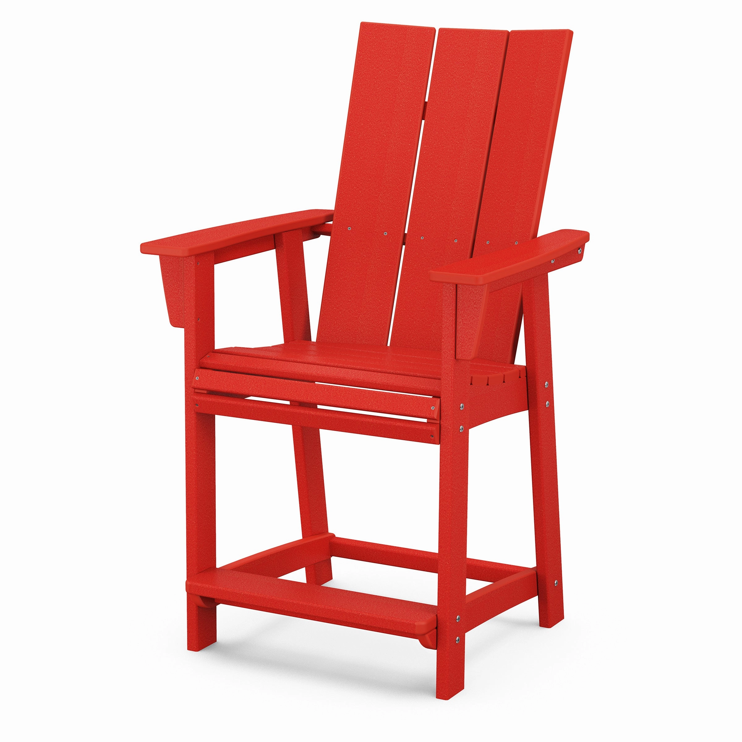 Modern Curveback Adirondack Counter Chair