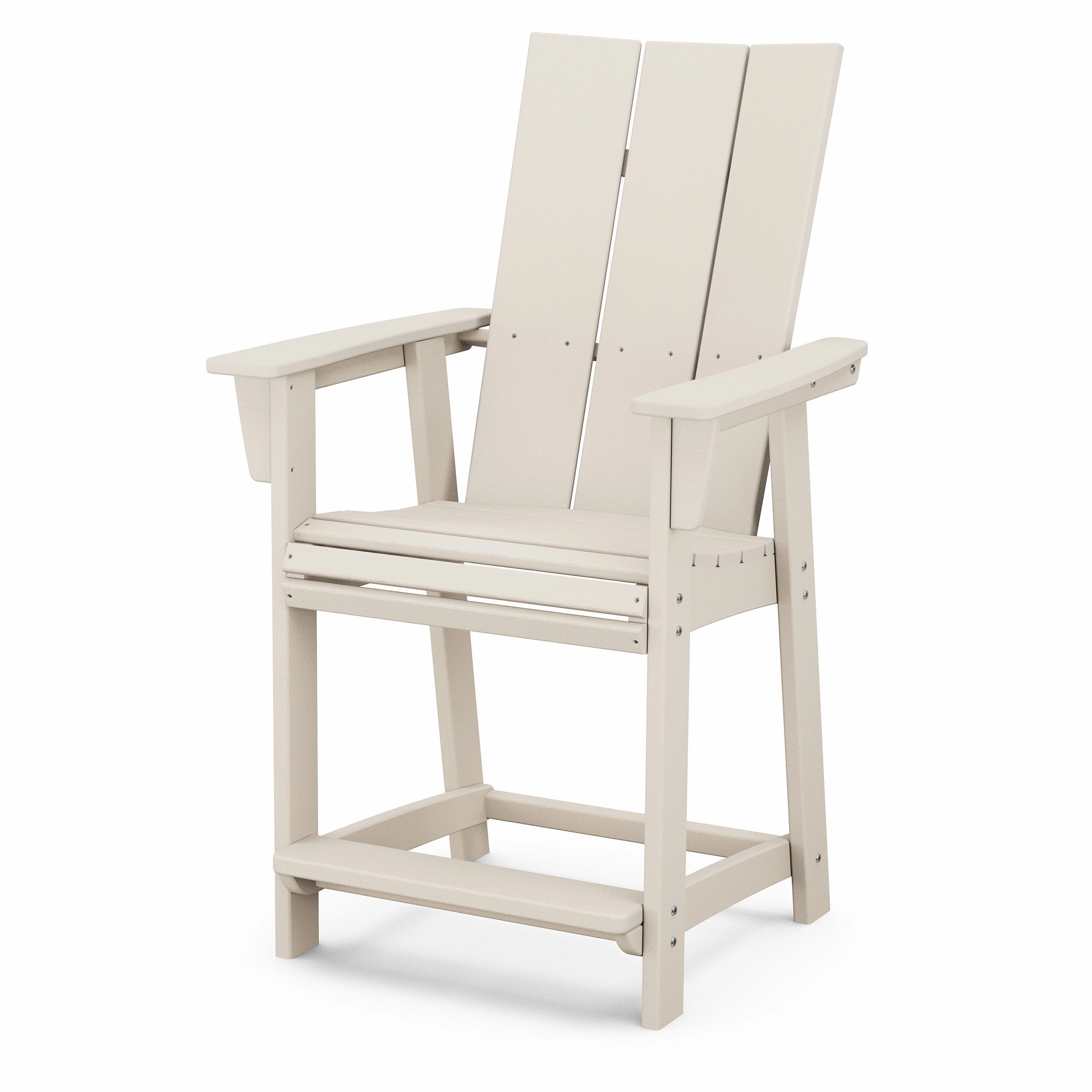 Modern Curveback Adirondack Counter Chair