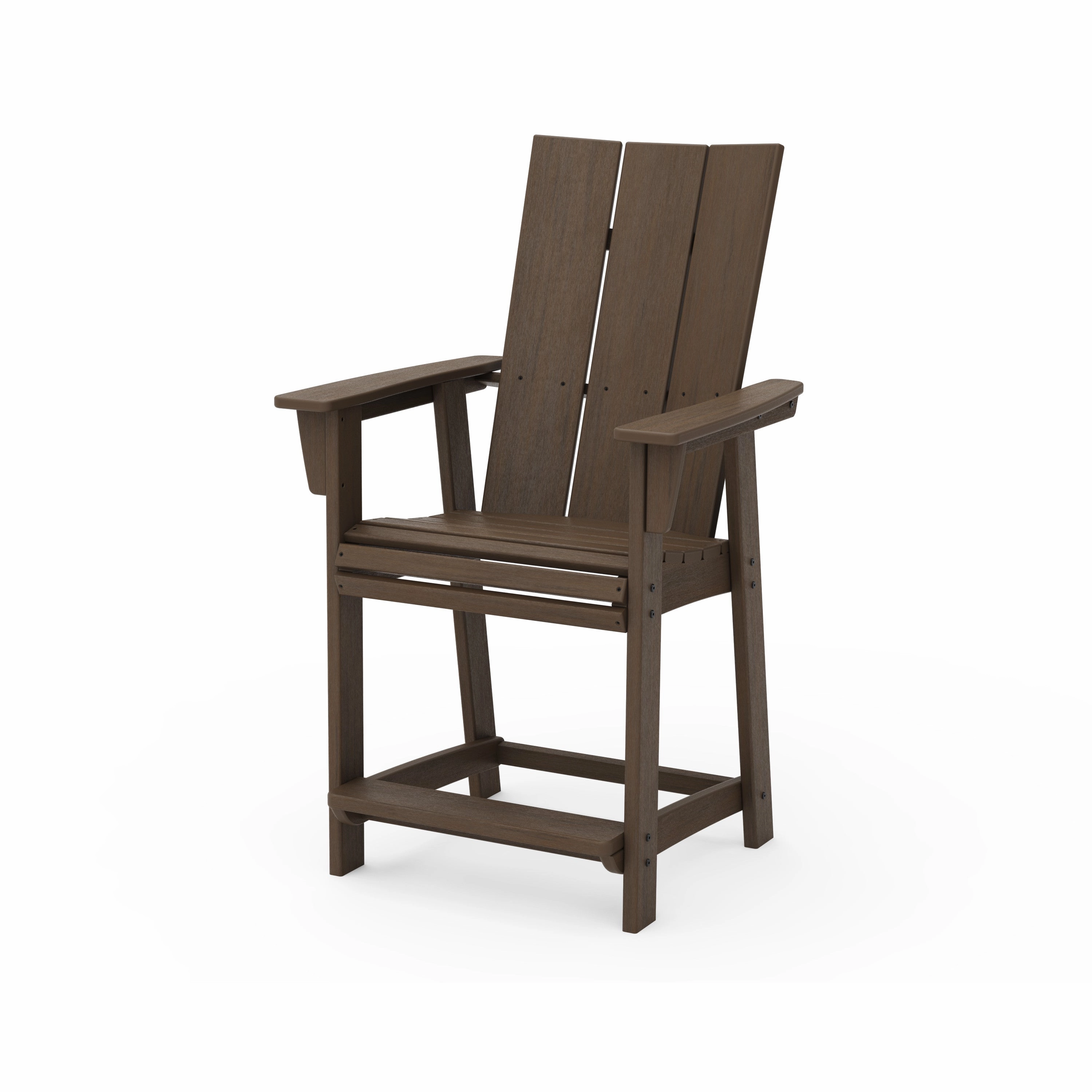 Modern Curveback Adirondack Counter Chair