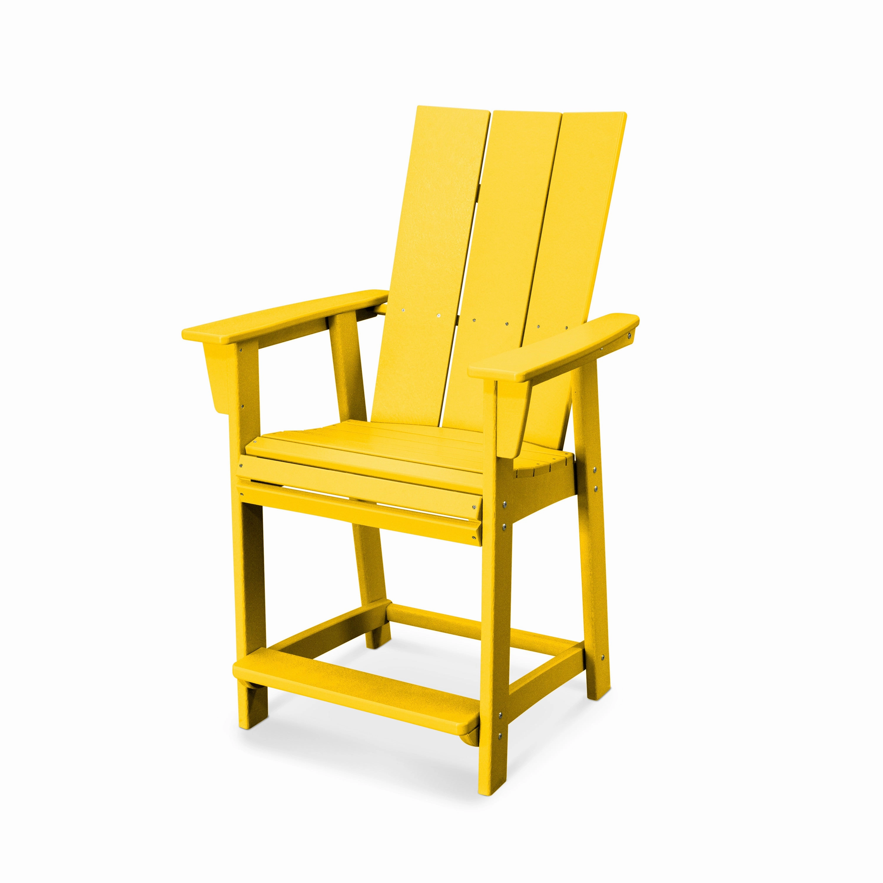 Modern Curveback Adirondack Counter Chair