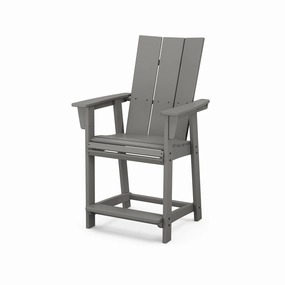 Modern Curveback Adirondack Counter Chairoutdoor patio furniture set
