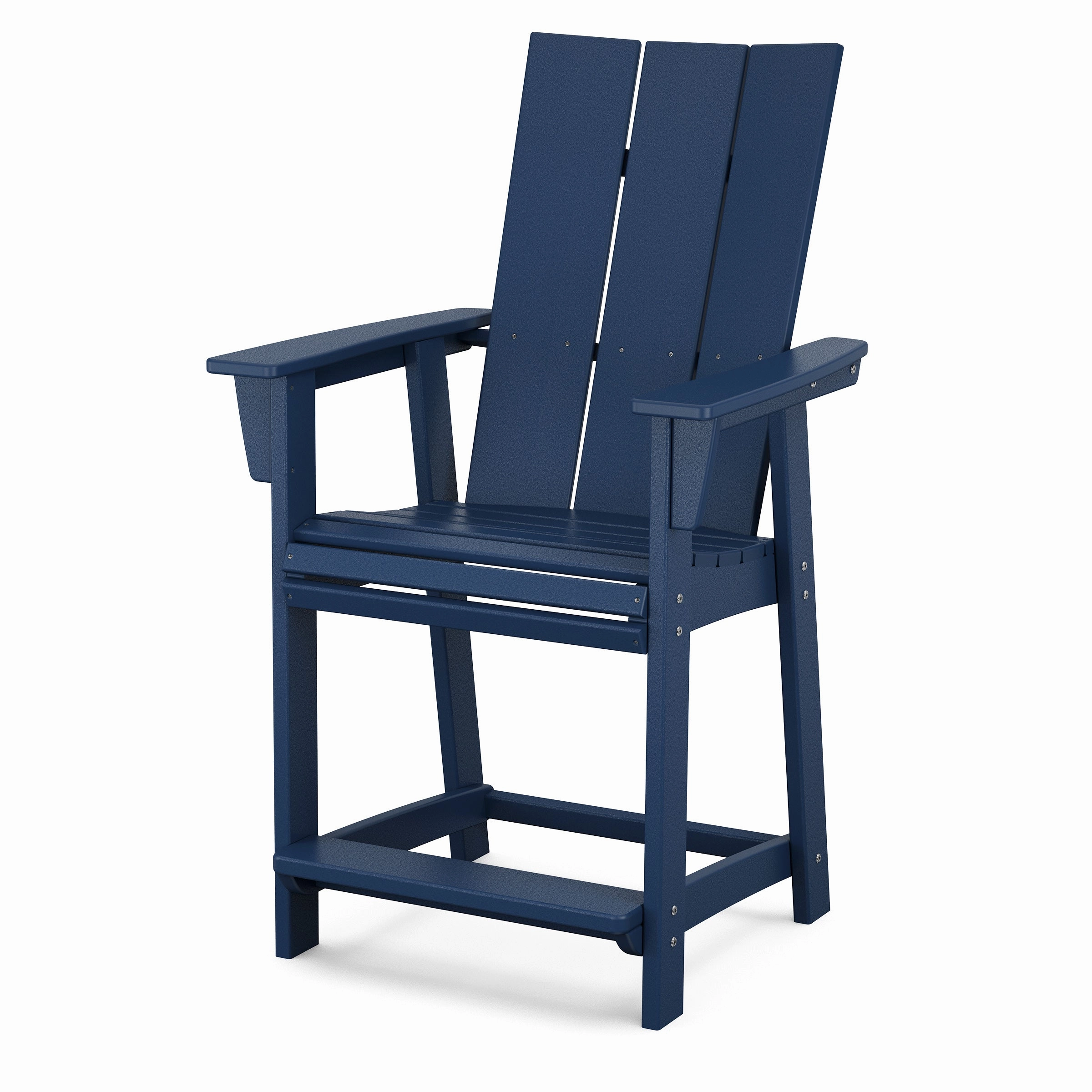 Modern Curveback Adirondack Counter Chair
