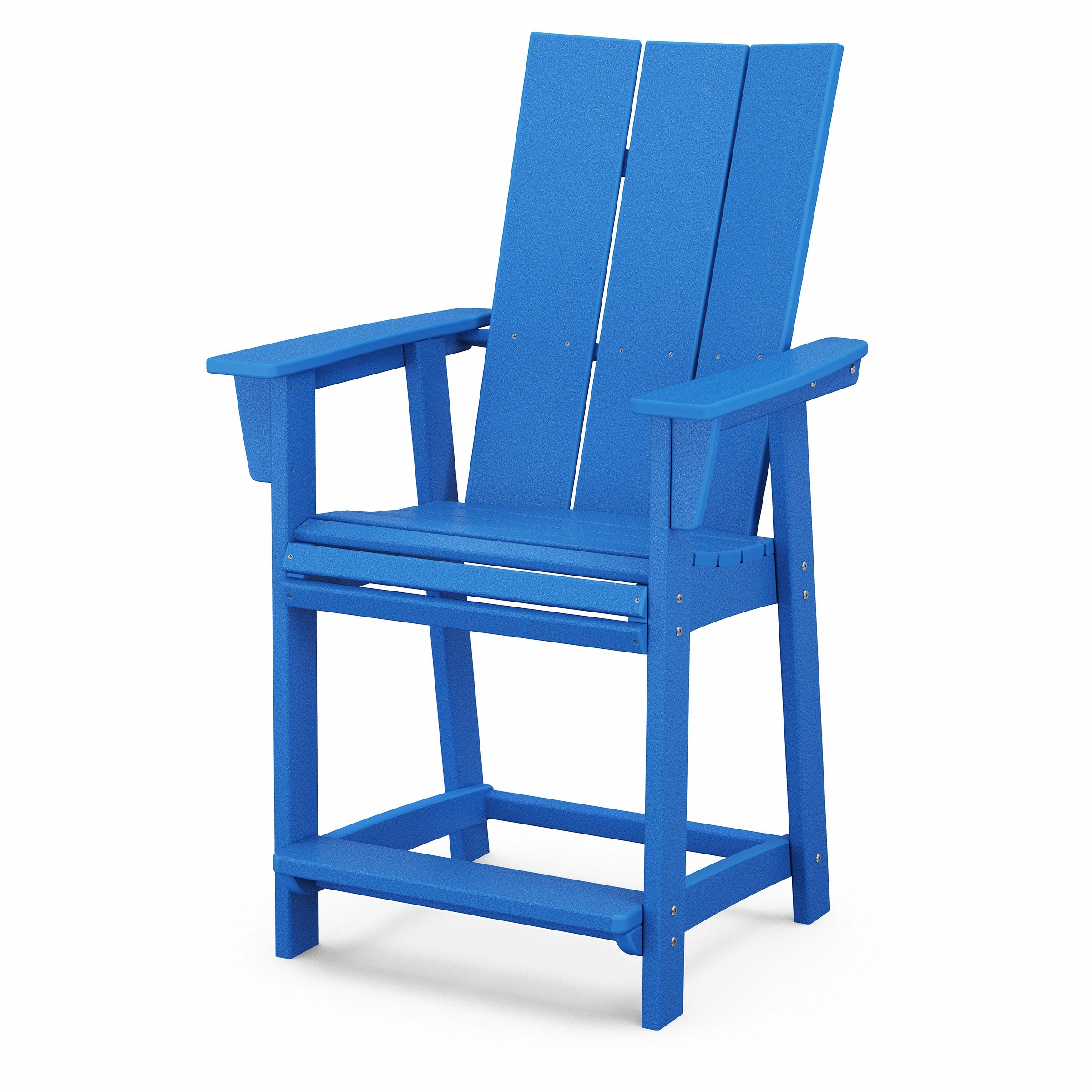 Modern Curveback Adirondack Counter Chair