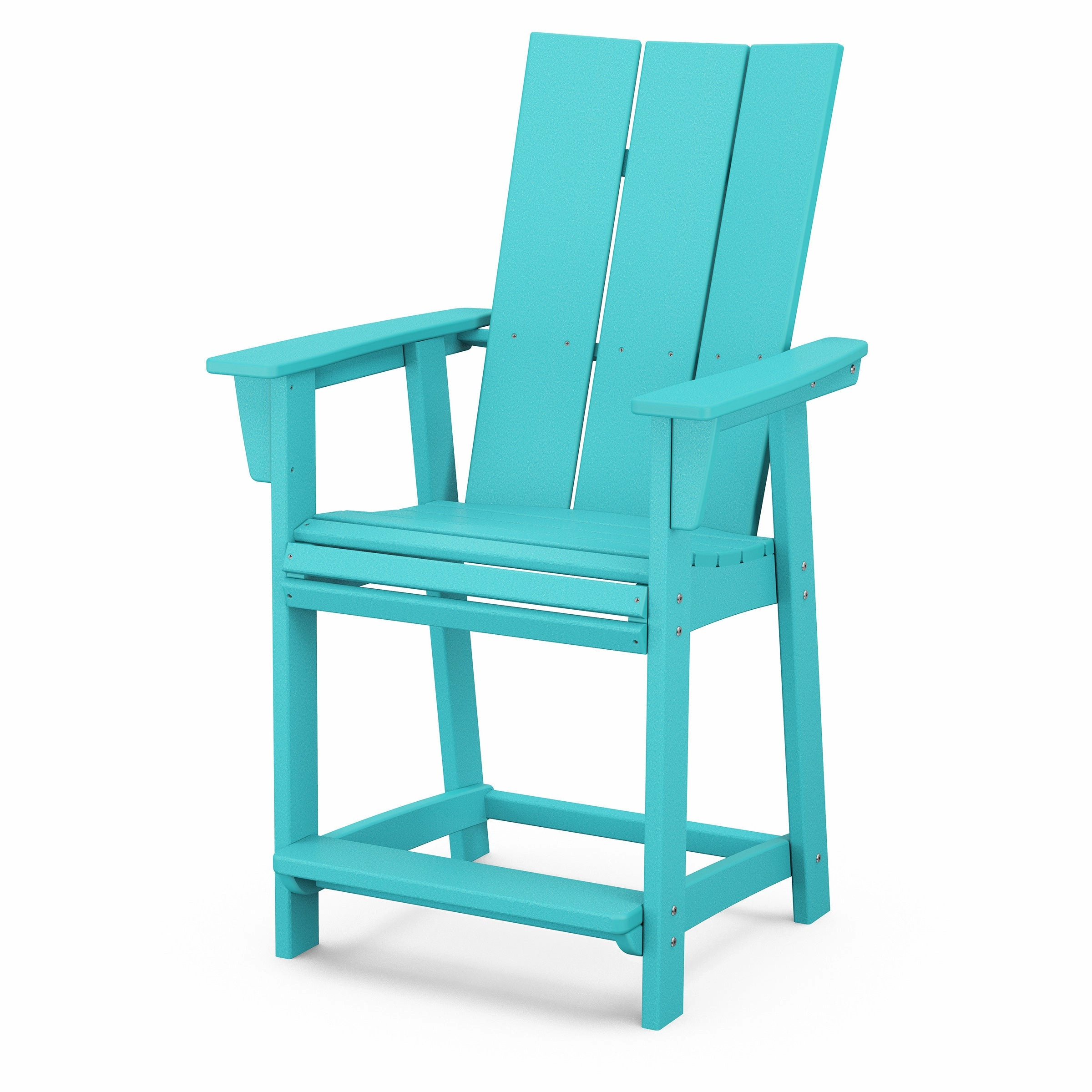 Modern Curveback Adirondack Counter Chair