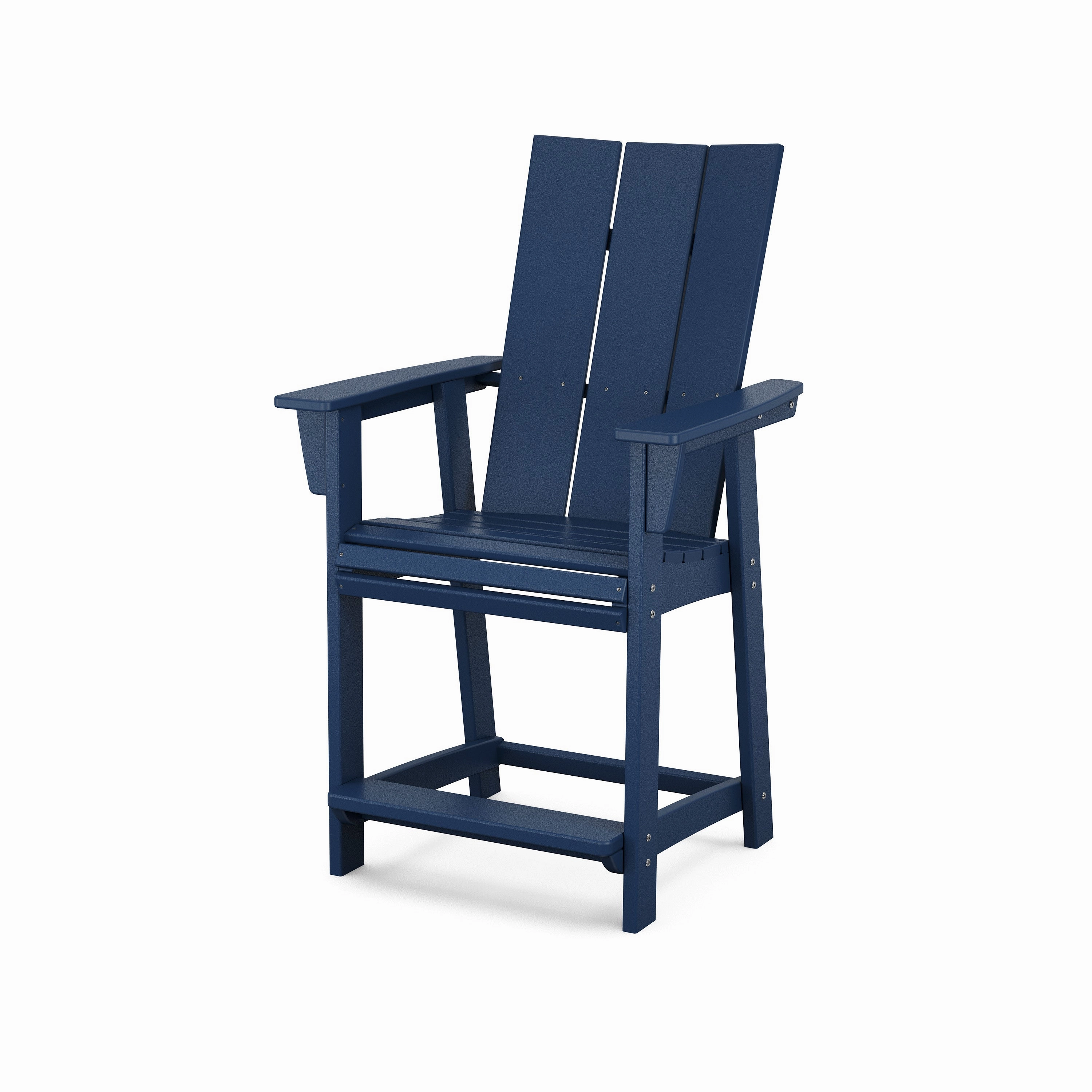 Modern Curveback Adirondack Counter Chair