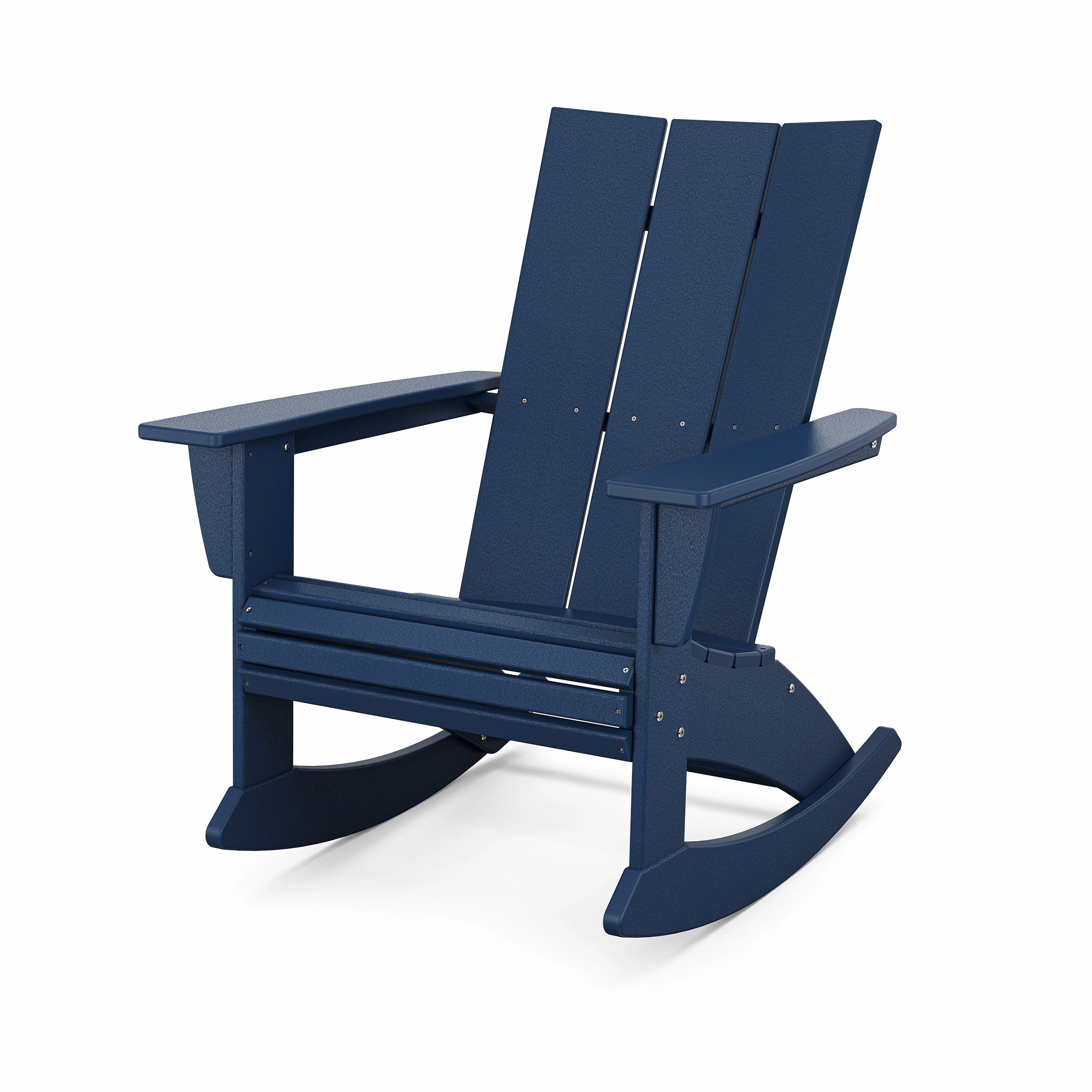 Modern Curveback Adirondack Rocking Chair