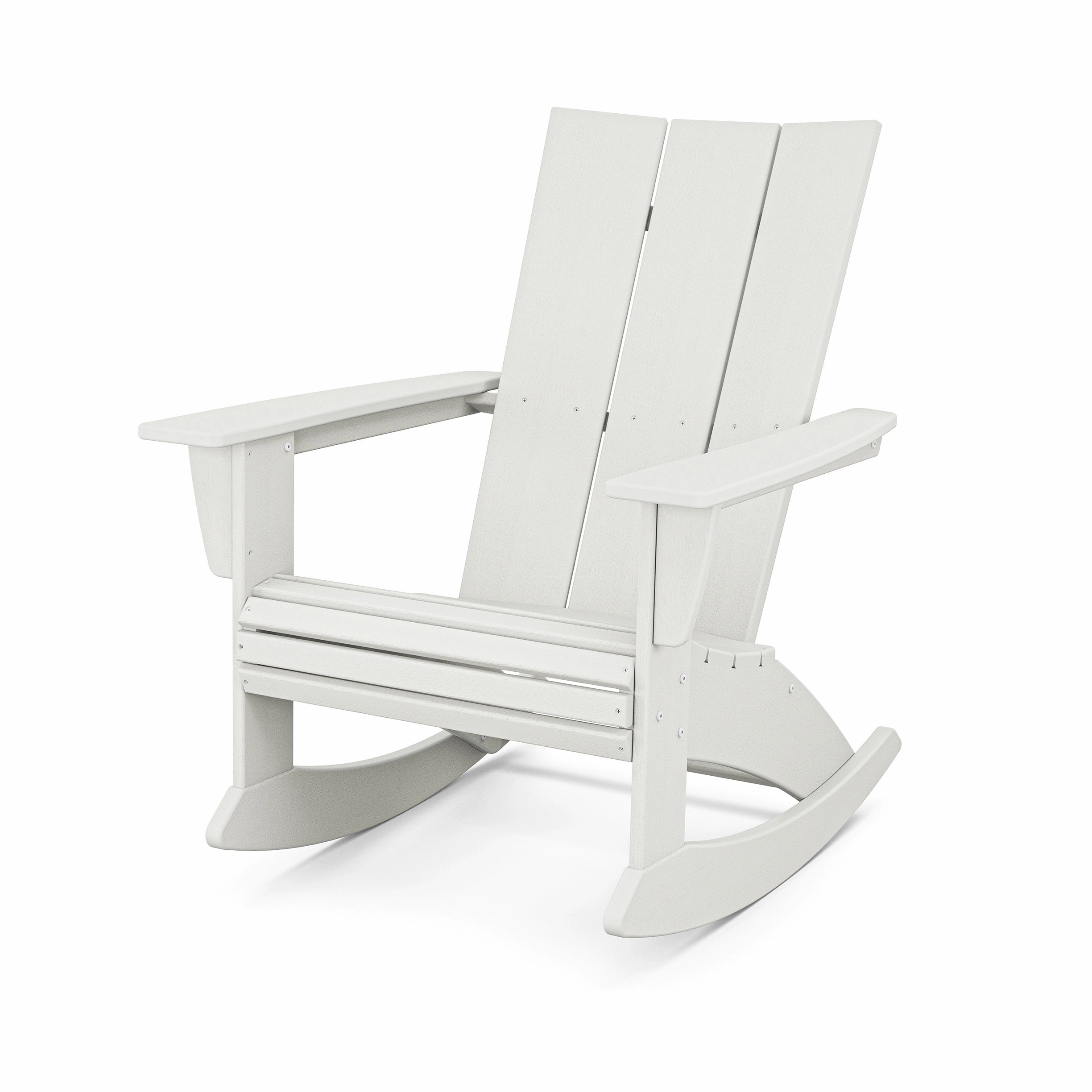 Modern Curveback Adirondack Rocking Chair