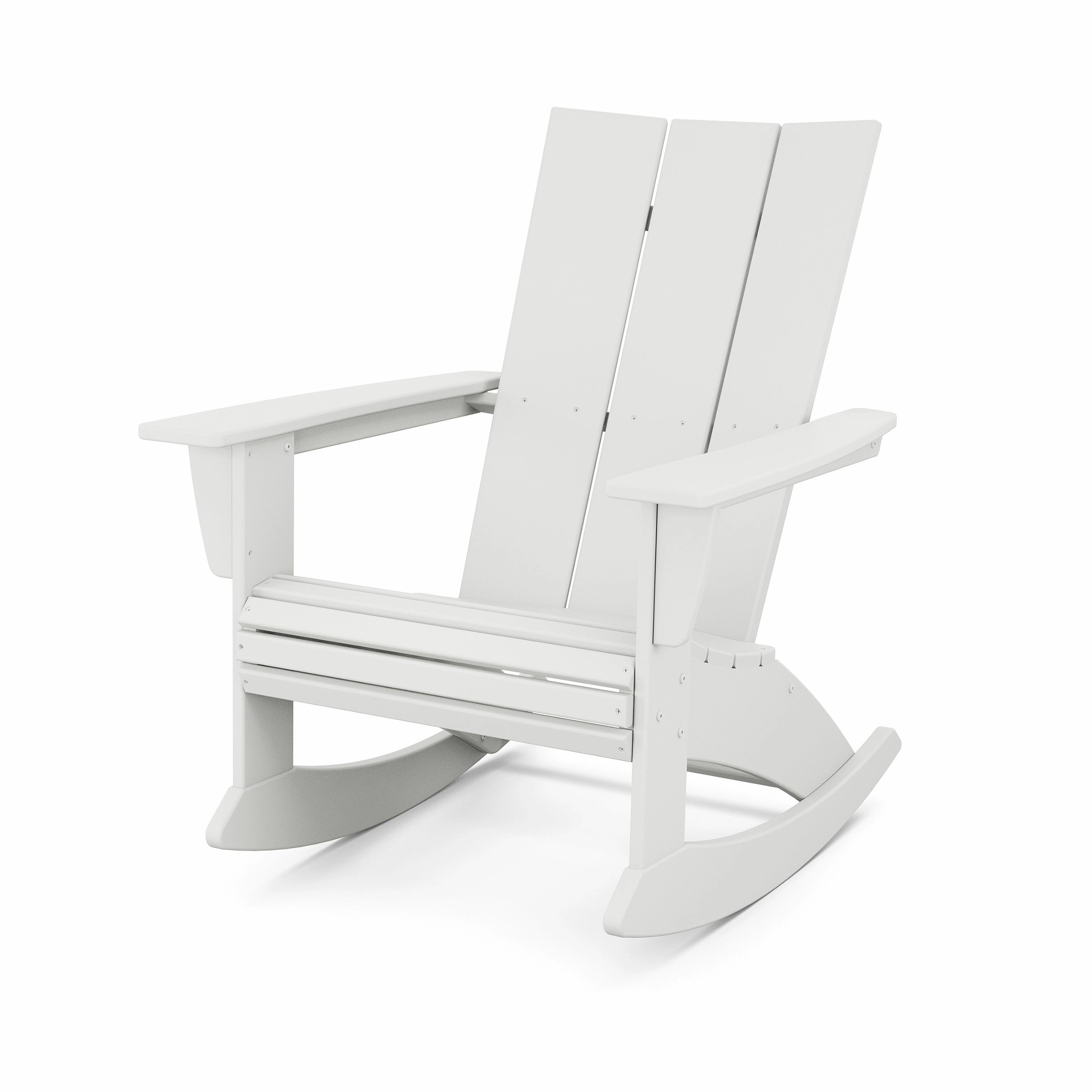 Modern Curveback Adirondack Rocking Chair
