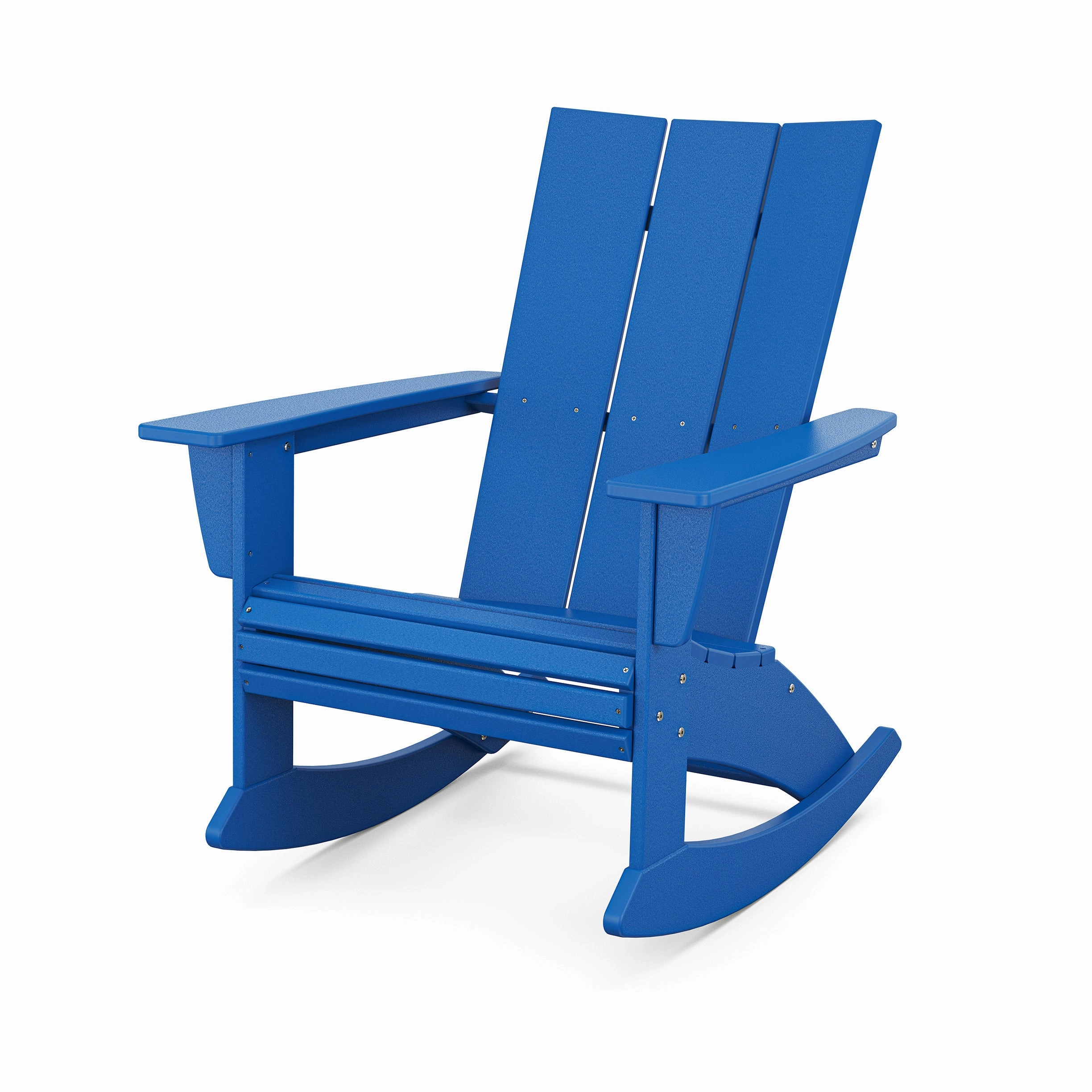 Modern Curveback Adirondack Rocking Chair