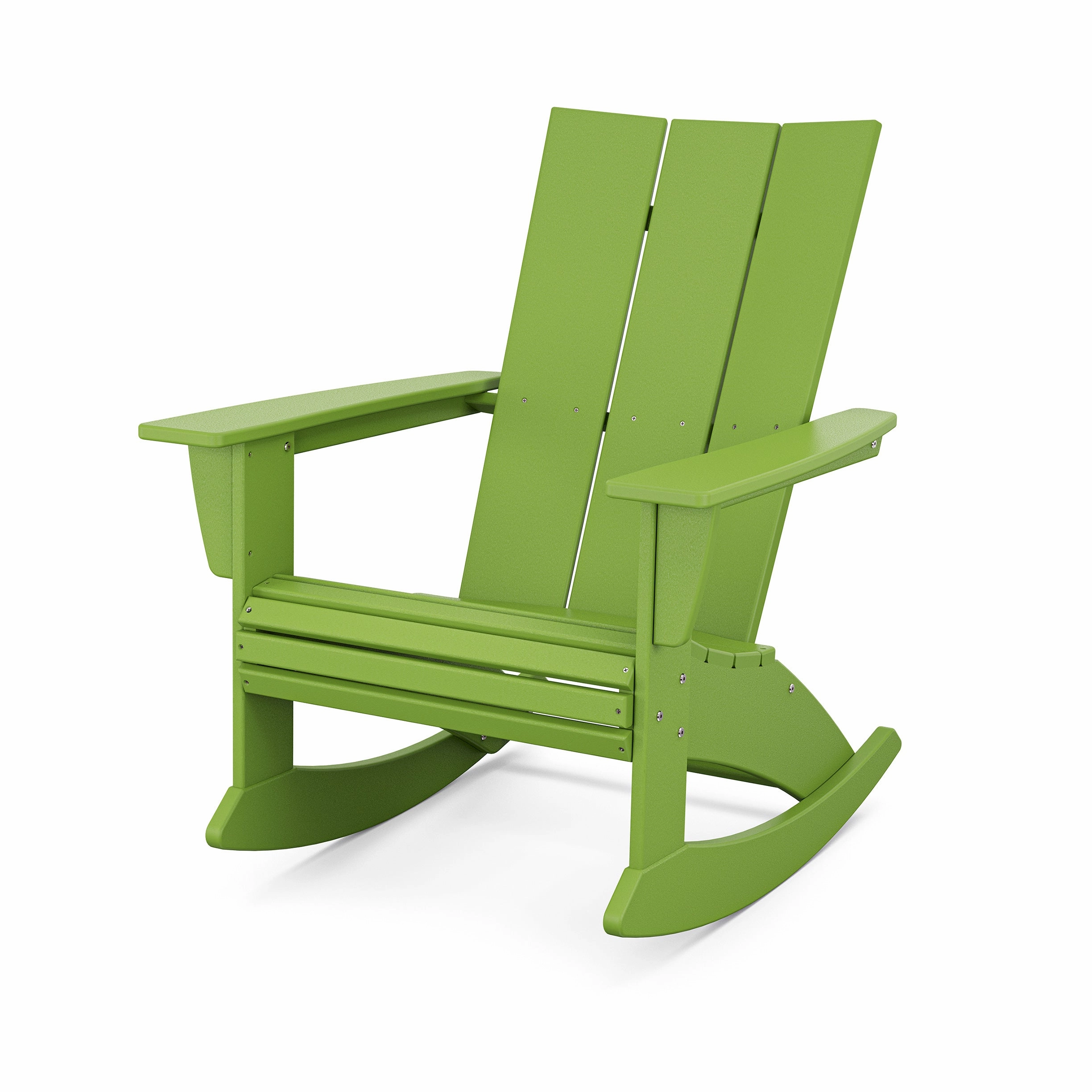 Modern Curveback Adirondack Rocking Chair