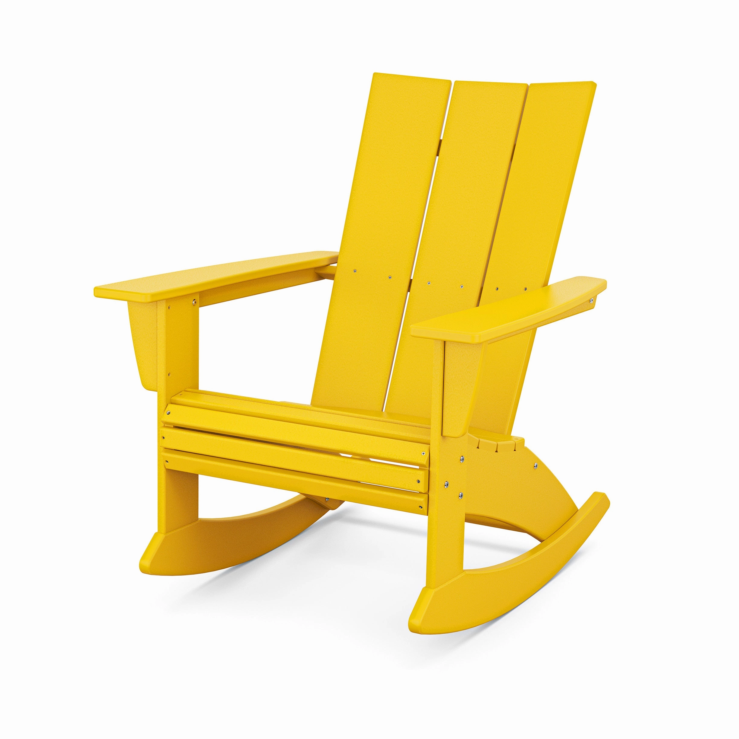 Modern Curveback Adirondack Rocking Chair