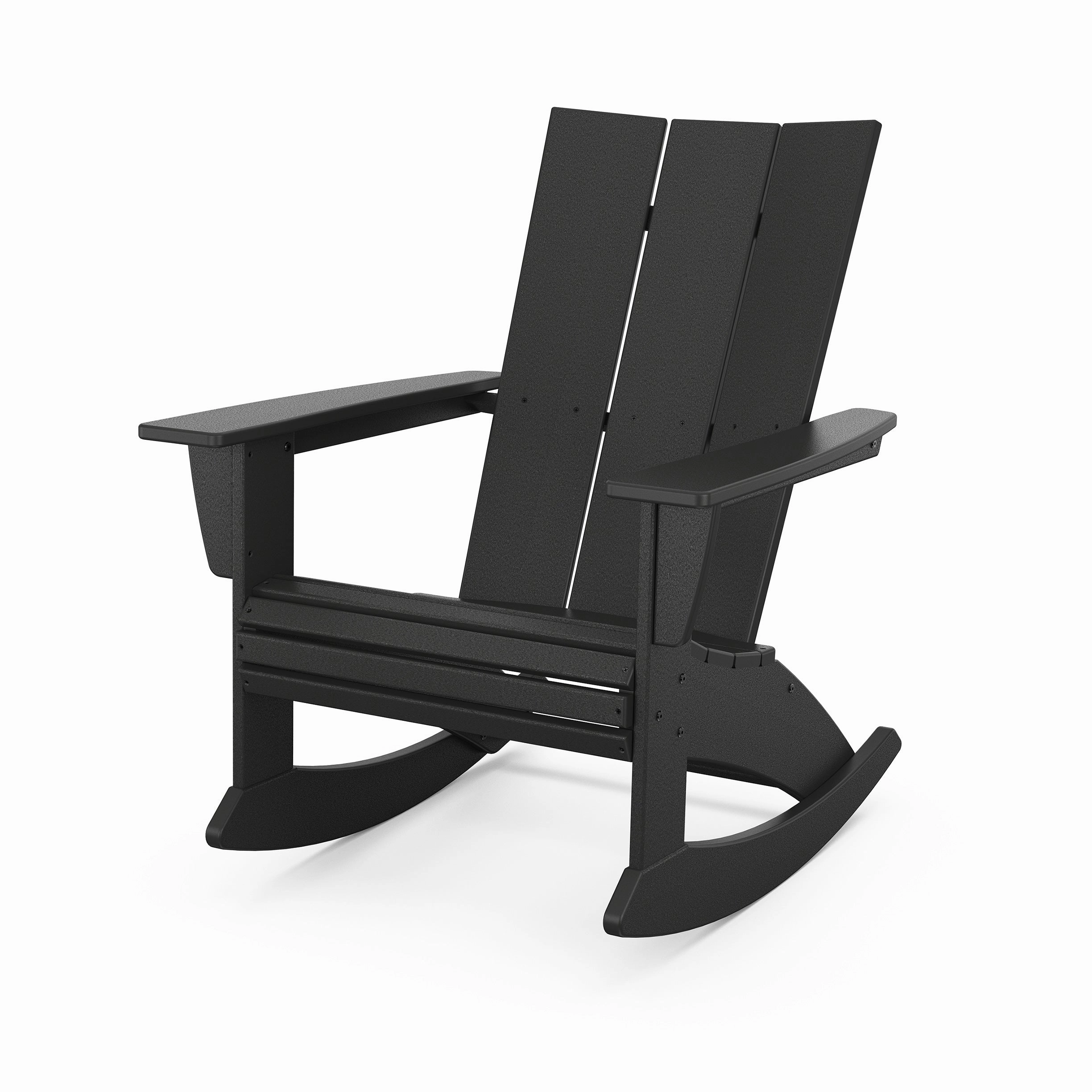 Modern Curveback Adirondack Rocking Chair
