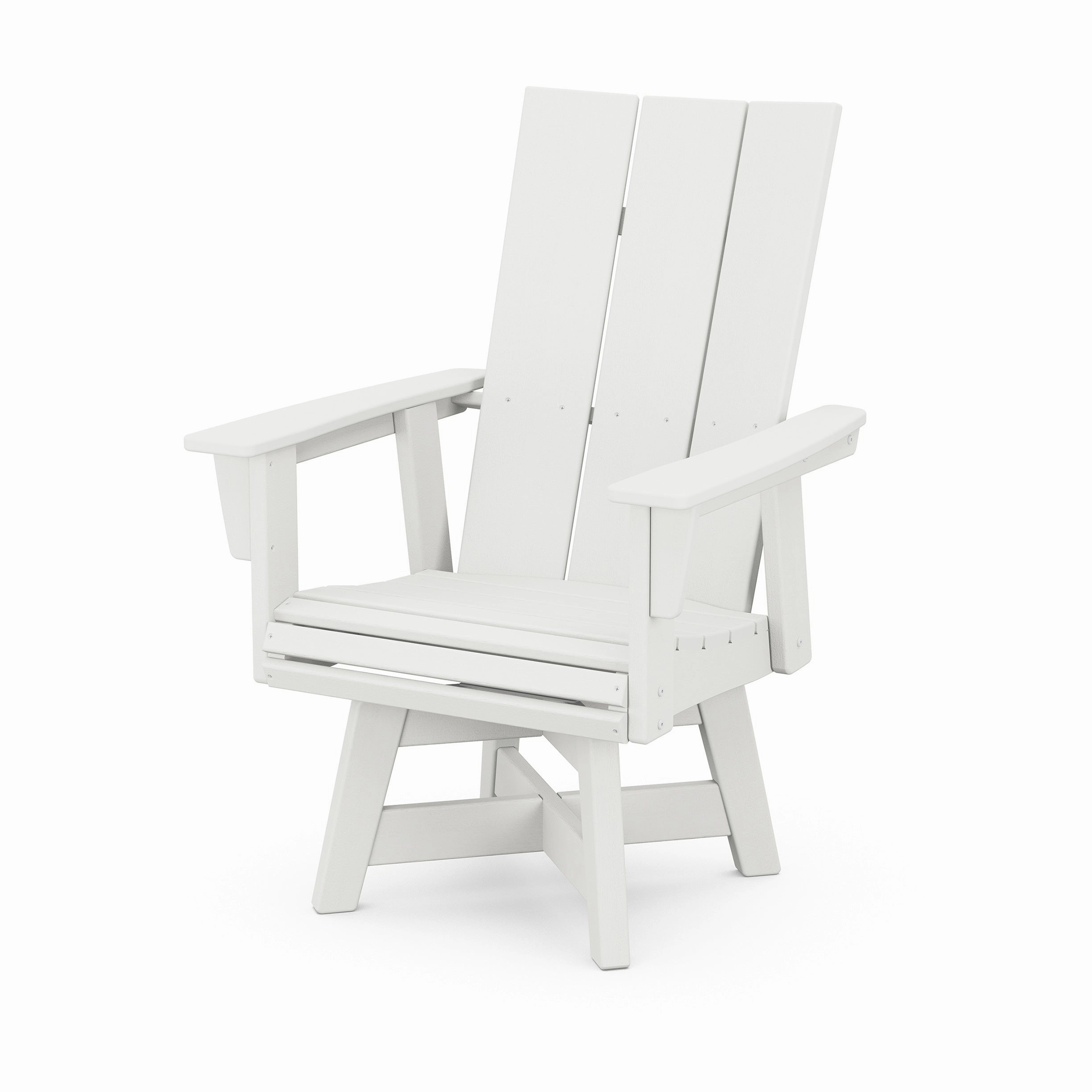 Modern Curveback Adirondack Swivel Dining Chair