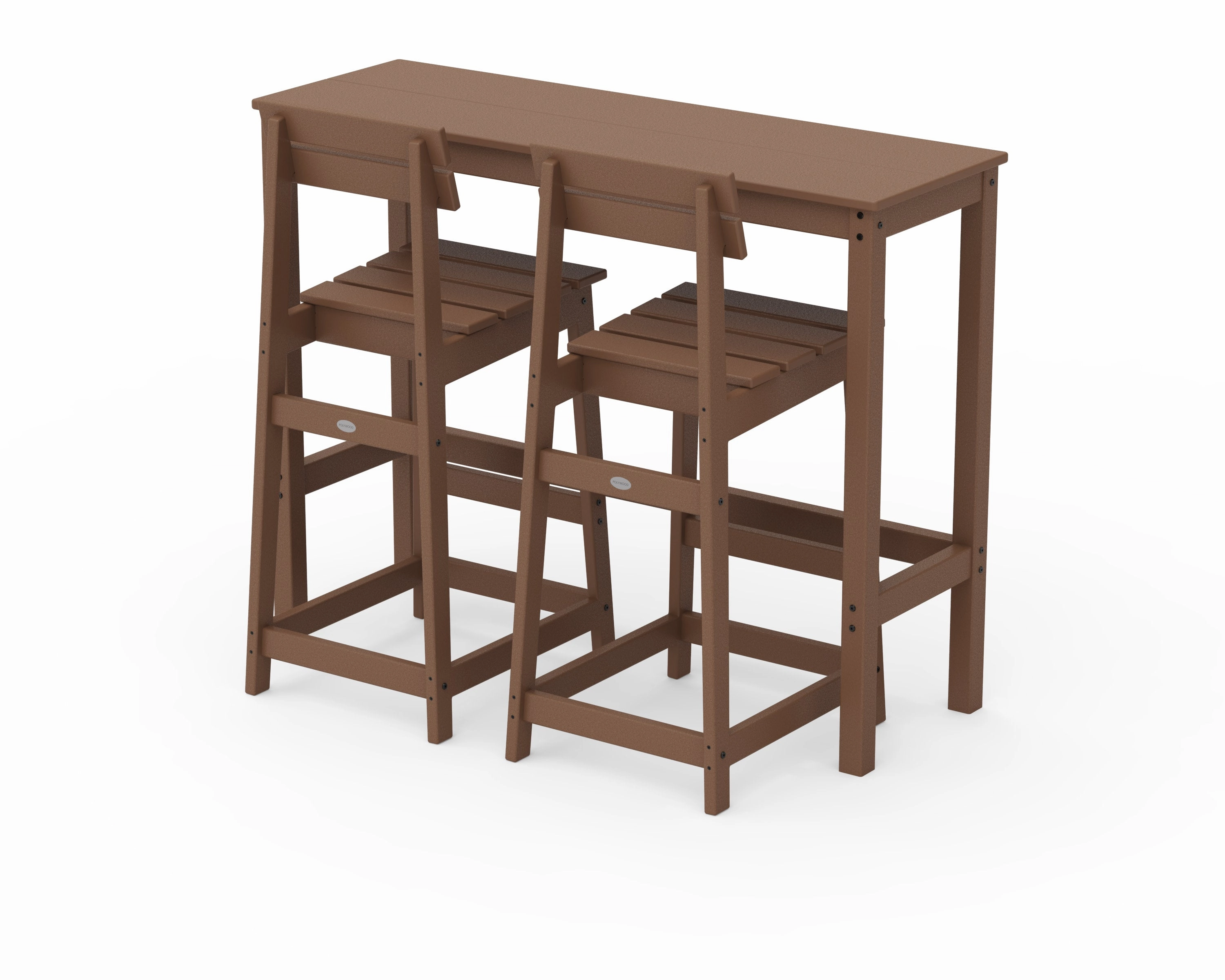 Modern Studio Plaza Bar Chair 3-Piece Balcony Set