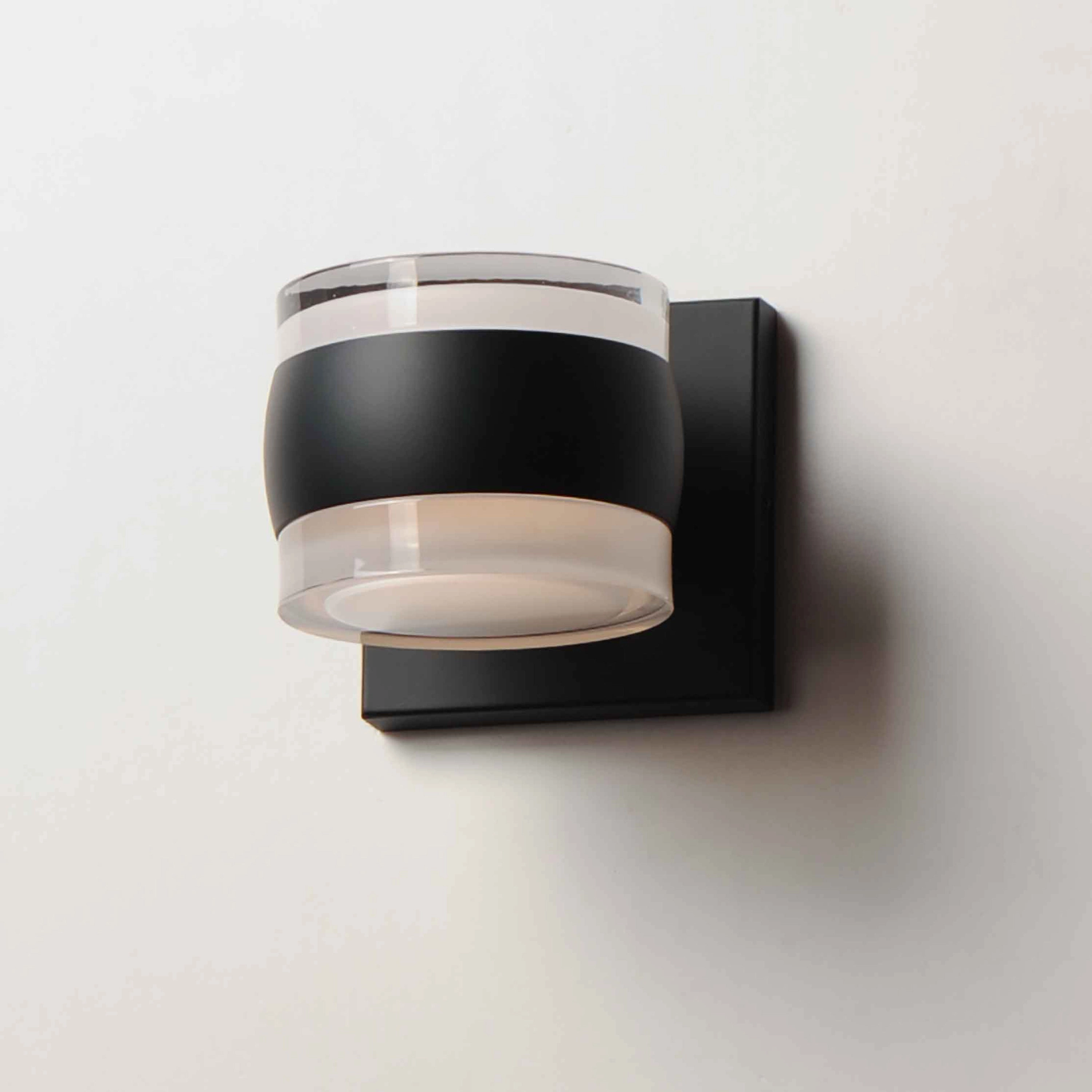 Modular Can 2-Light LED Outdoor Wall Light