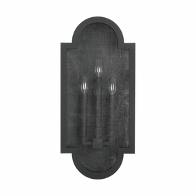 Monroe 3-Light Wall MountWeatherproof outdoor lighting