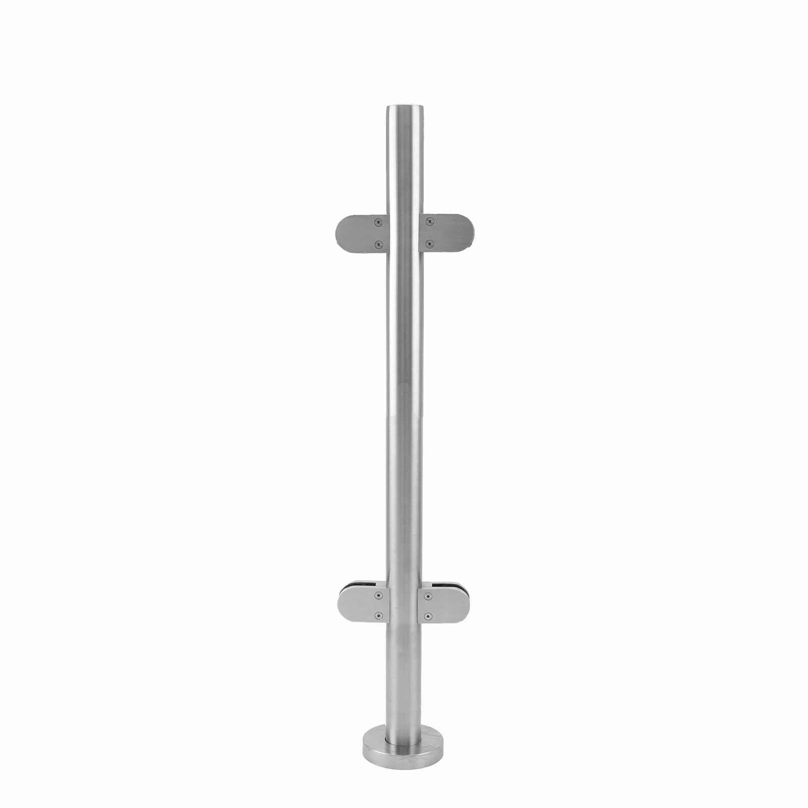 MonsterShop Stainless Steel Balustrade, Mid Post, 90cm H extra large ceramic garden planters