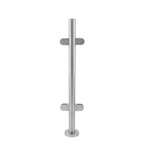 MonsterShop Stainless Steel Balustrade, Mid Post, 90cm H extra large ceramic garden planters