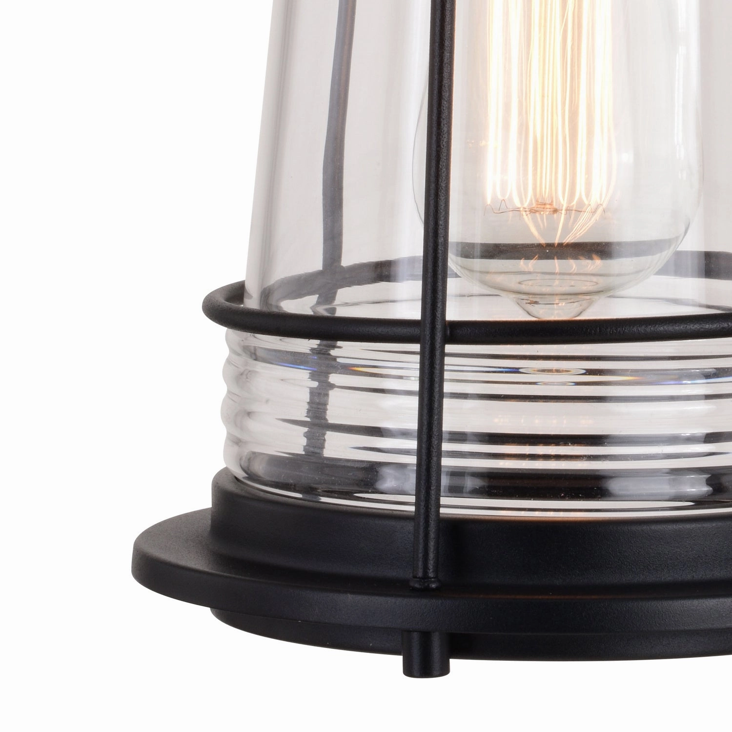 Montauk One Light Outdoor Wall Mount Textured Black