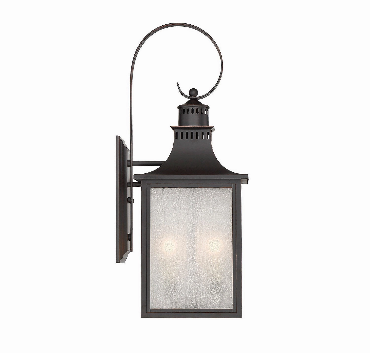 Monte Grande Four Light Outdoor Wall Lantern English Bronze